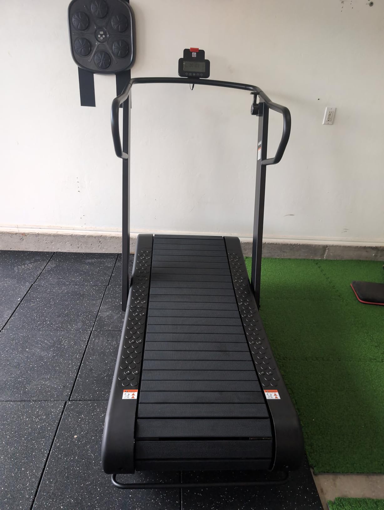 Sunny Health & Fitness Smart Curved Treadmill Ergonomic with No Speed Limit customer photo 2