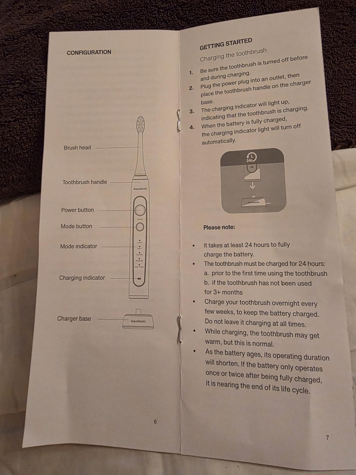 Aquasonic Black Series PRO - Ultra-Whitening Electric Toothbrush - 5 Modes & Smart Timers - Premium Travel Case & 6 Proflex Brush Heads - ADA Accepted Toothbrush customer photo 1