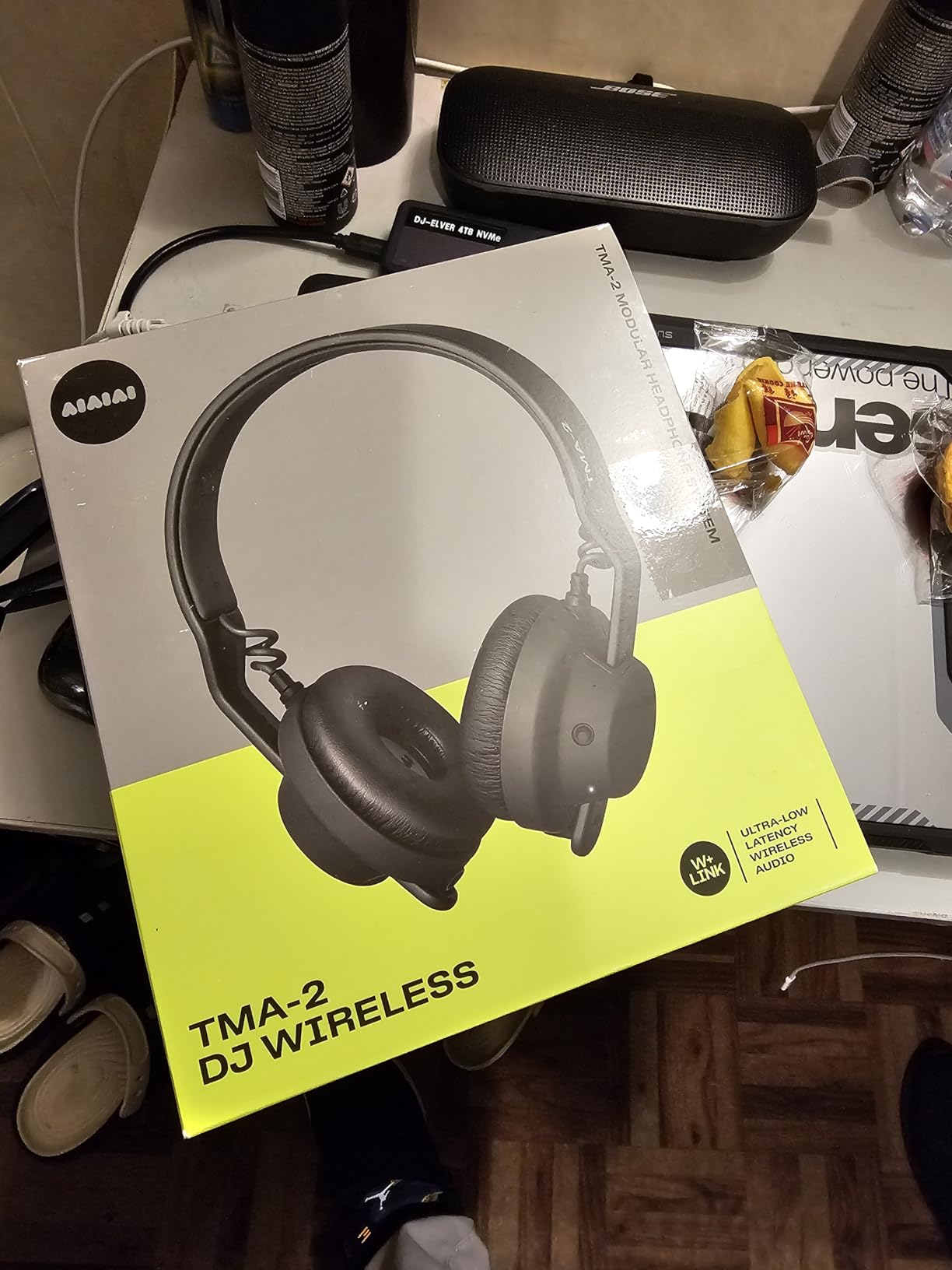AIAIAI TMA-2 DJ Wireless Black DJ Headphones, W+ Link + Bluetooth, 20+ Hour customer photo 2