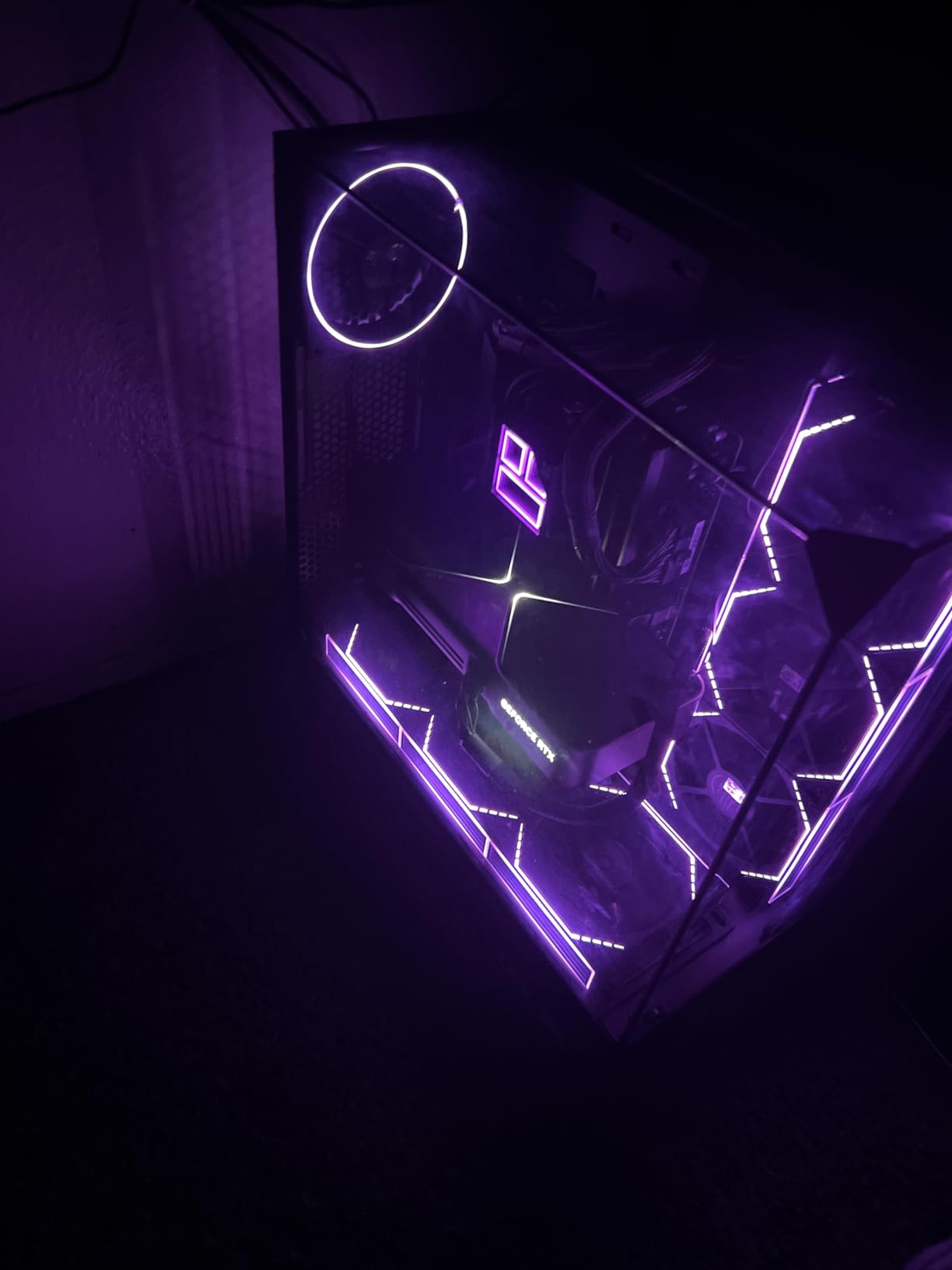Lian Li O11 Vision Compact Black-Steel-Tempered Glass ATX Mid Tower Computer Case-Back Connect Support-O11VPX customer photo 1