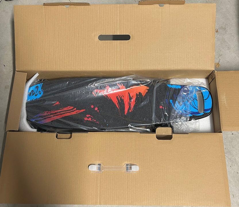 EBOSSOM Electric Skateboard with 350W Motor, 27
