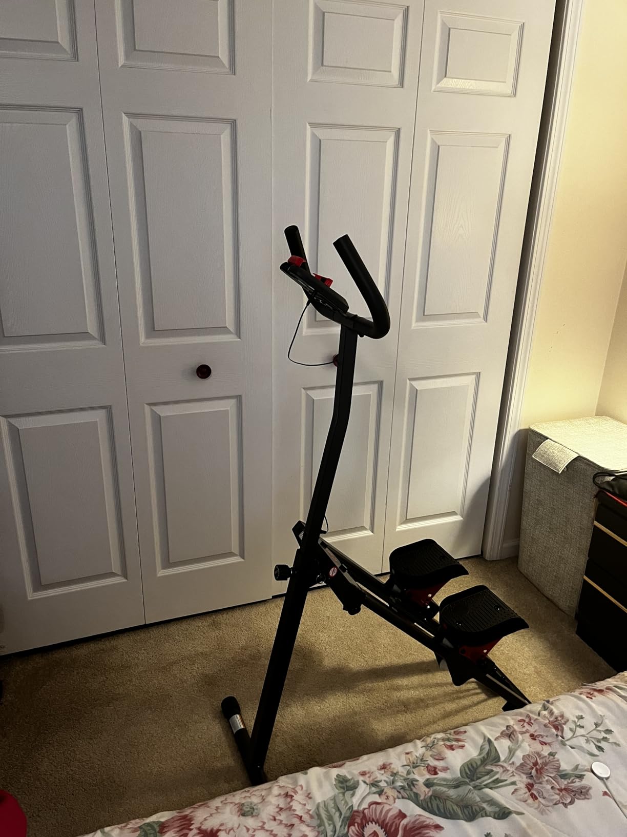 Sunny Health & Fitness Stair Stepper & Climber Exercise Equipment for Home Workout, Compact Cardio Training Machine customer photo 1