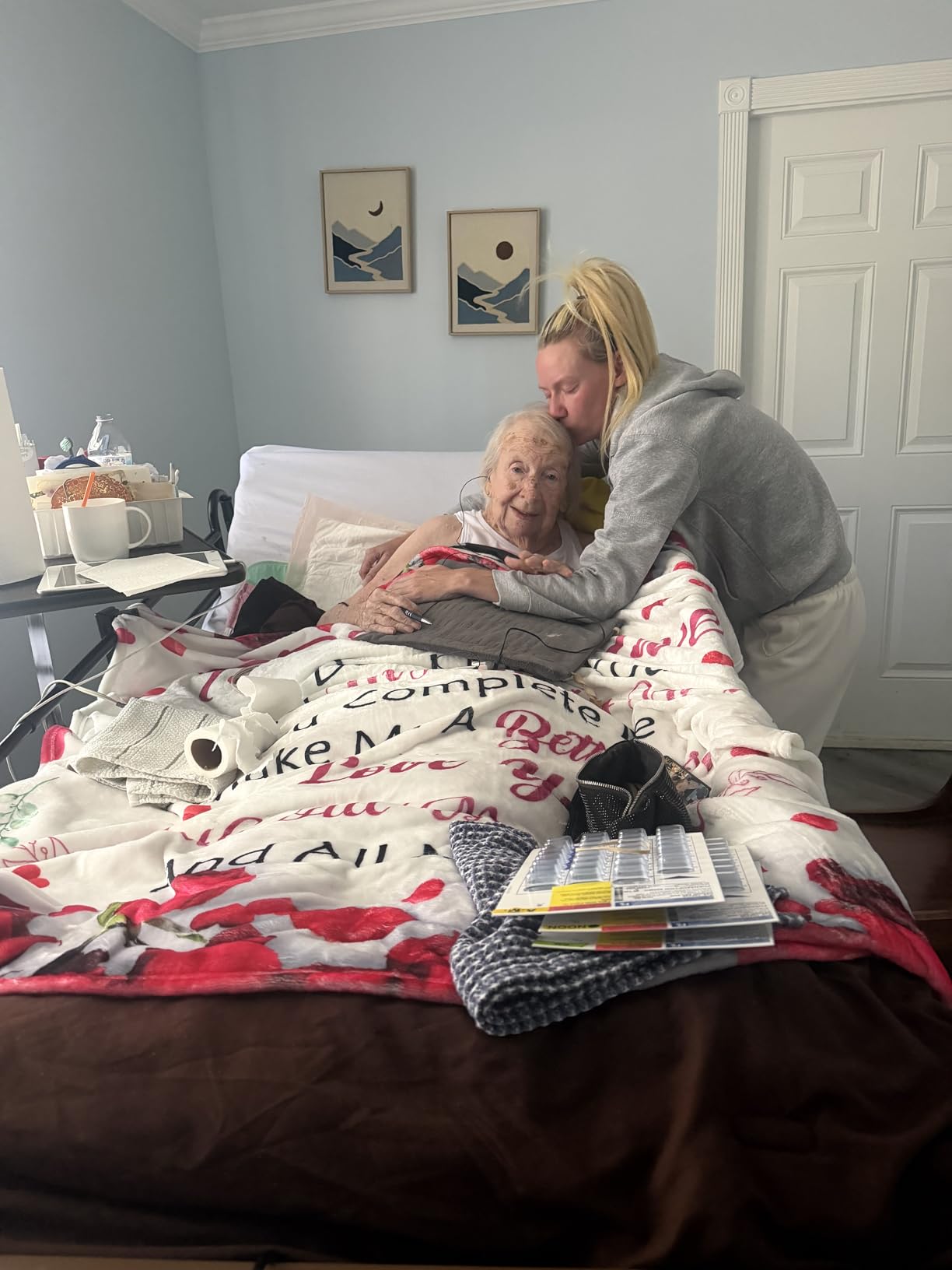 Anniversary Romantic Gifts for Wife or Girlfriend, to My Love Blanket 50x60 customer photo 1