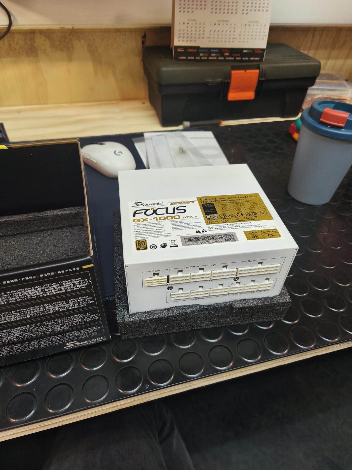Seasonic Focus GX-1000 1000W Power Supply ATX 3.1 & PCIe 5.1 Ready customer photo 1