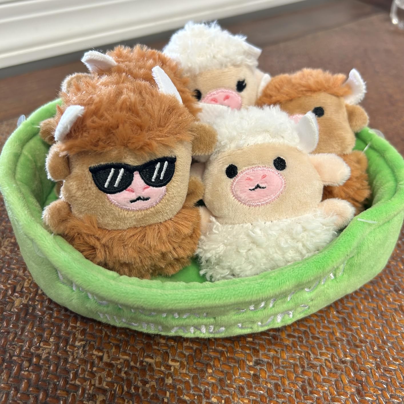 WHAT DO YOU MEME? Emotional Support Kitties by Relatable, Cuddly Stuffed Animals and Toys, Squishy Toys and Plushies, Great Ideas for Loved Ones of All Ages, Includes 5 Plushies with Carrying Basket customer photo 1