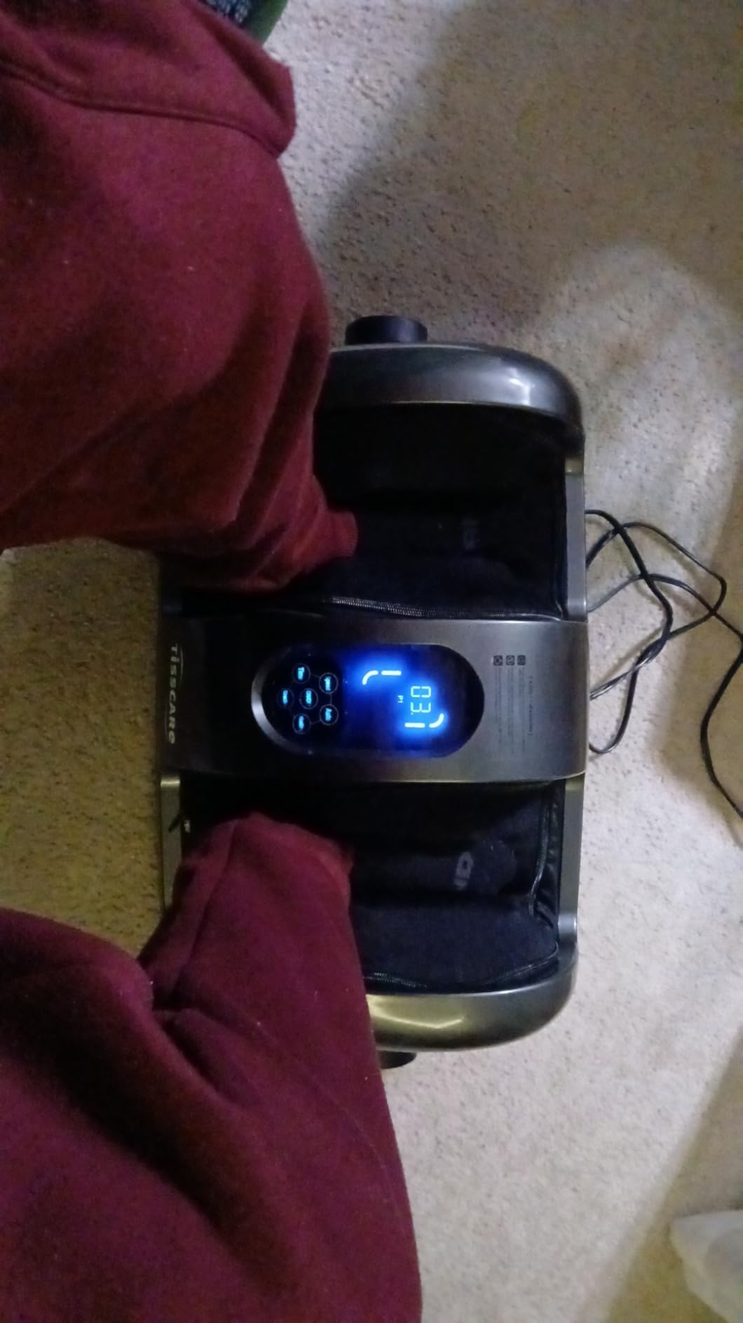 TISSCARE Shiatsu Foot Massager with Heat, FSA Eligible HSA Foot Massager for Plantar Fasciitis, Neuropathy, Circulation and Pain Relief, Massage Feet at Home/Office, Gift for Men and Women customer photo 1