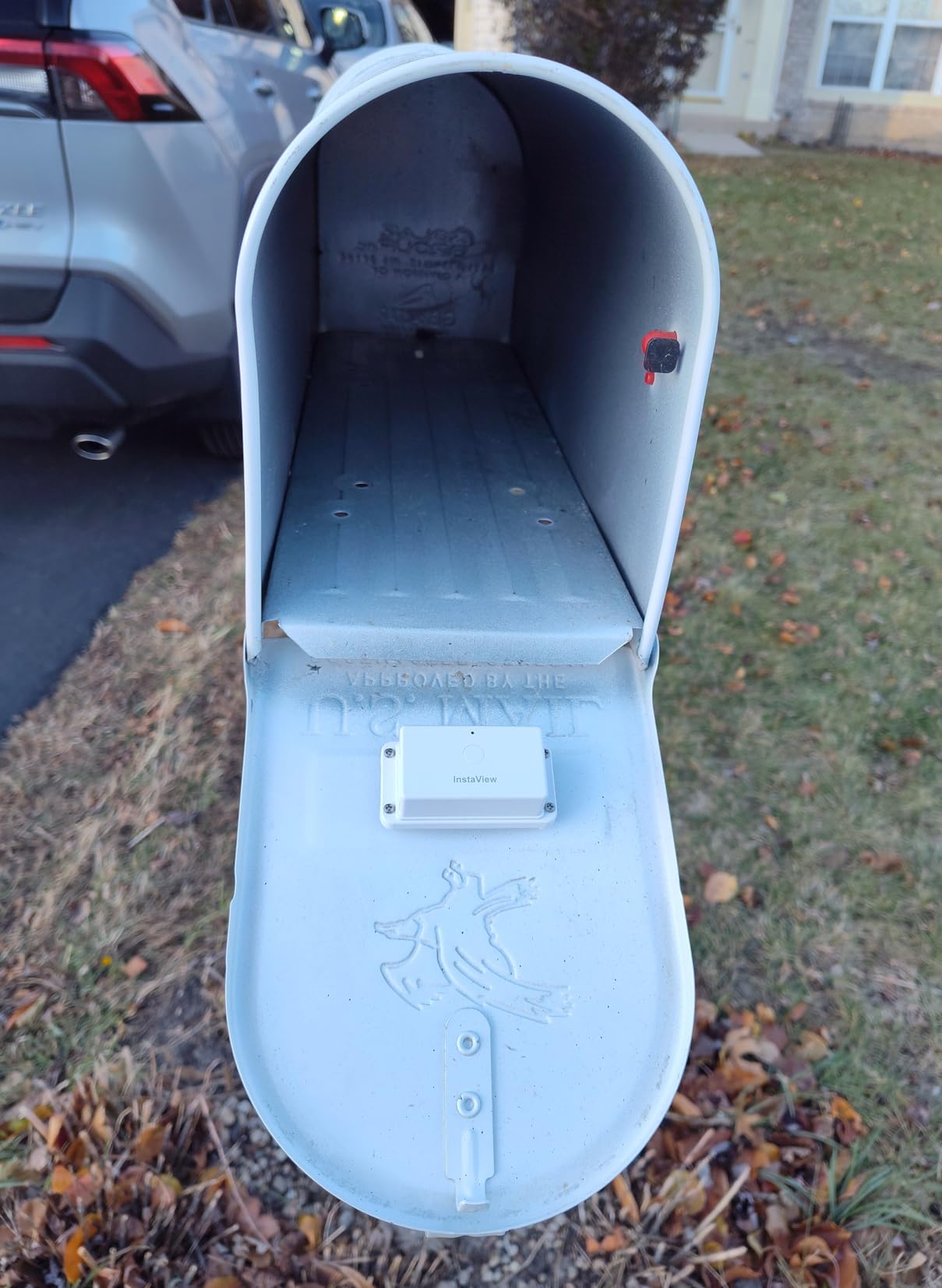 Wireless Mailbox Alert System with Sensors and Receiver, Mailbox Alarm for Delivered Mail, Mail Chime with Phone App Notification, 1K ft Long-range Mail Arrival Indicator Device customer photo 1