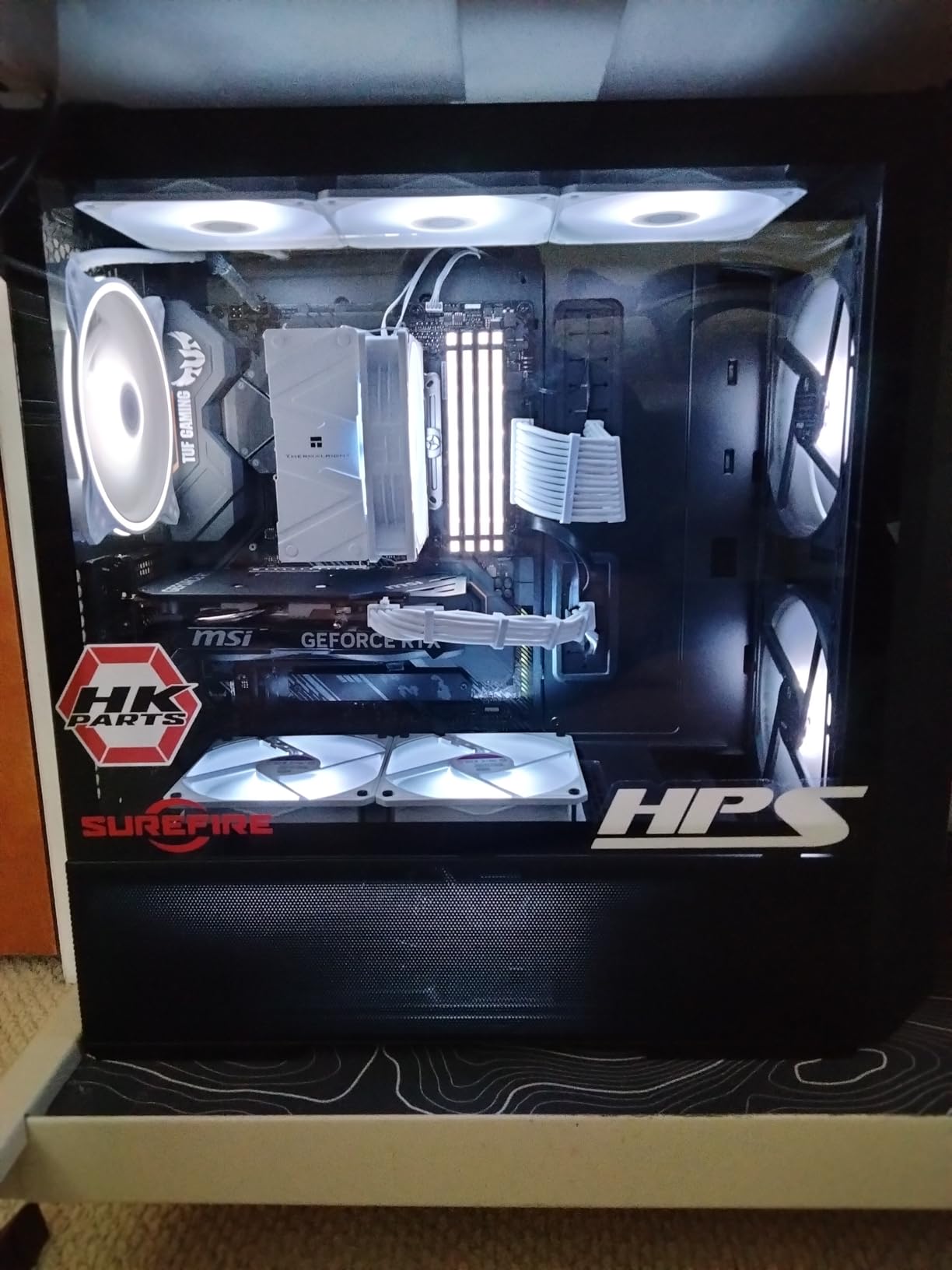 Cooler Master MF120 Lite 120mm 3-Pack PC Case Fan - aRGB Lighting, PWM 1750 RPM, Air Balance Blades customer photo 2