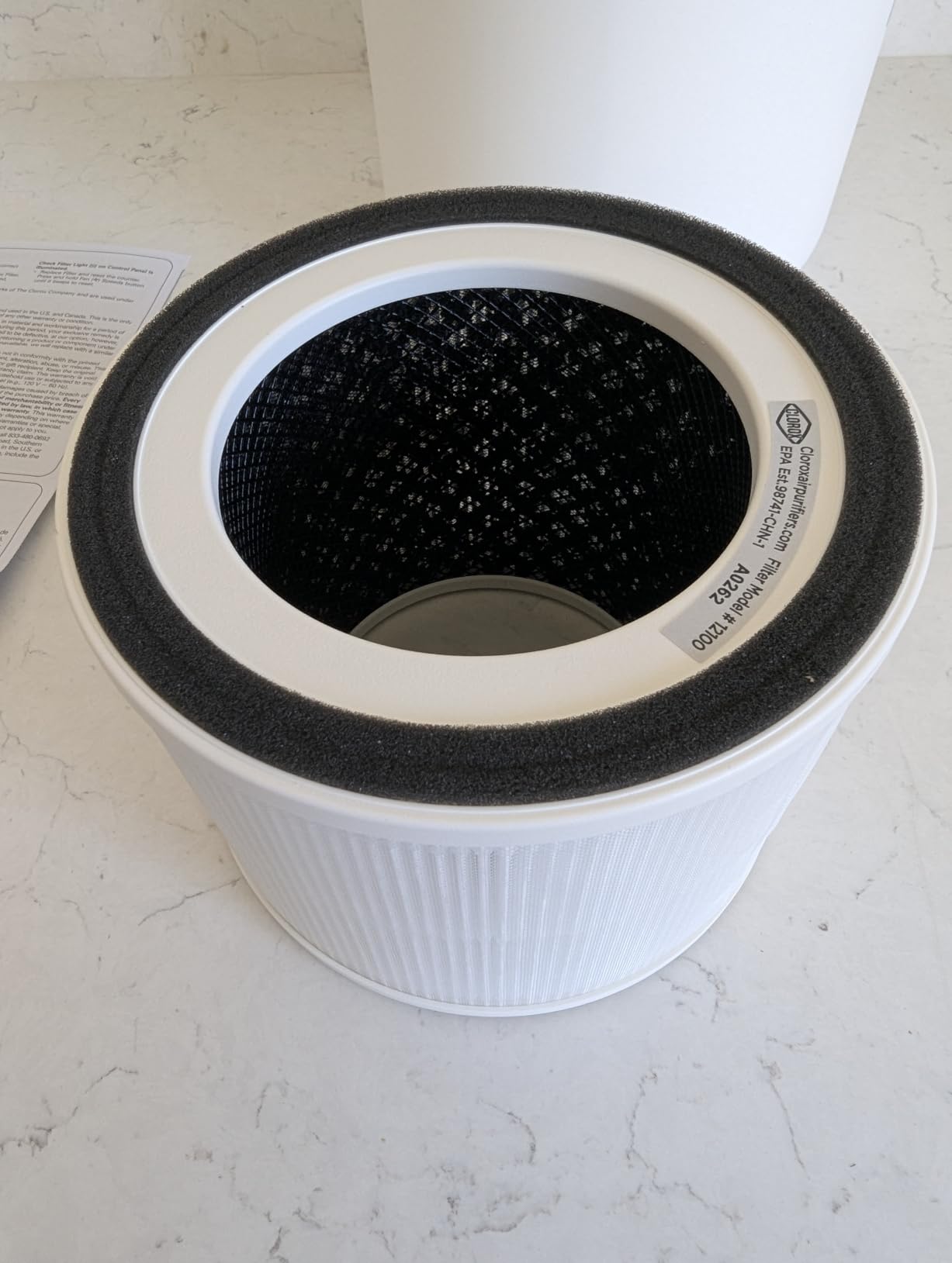 Clorox Medium Room Turbo Air Purifiers for Home With True HEPA Filter | 1,000 Sq Ft | Reduces 99.9% of Mold, Viruses, Wildfire Smoke, Allergens, Pet Allergies, Dust | Whisper Quiet customer photo 1