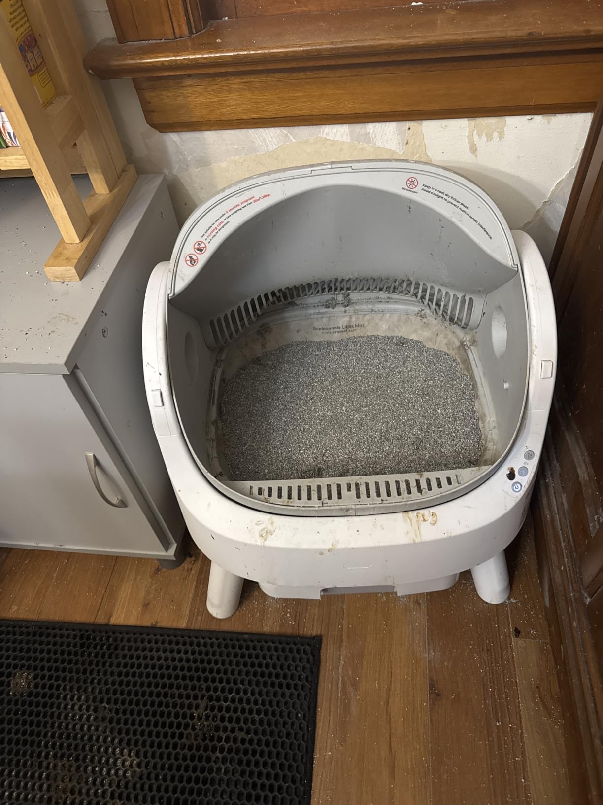 Self Cleaning Cat Litter Box, Automatic Litter Box for Multiple Cats, Integrated Safety Protection with Open-Top Design customer photo 1