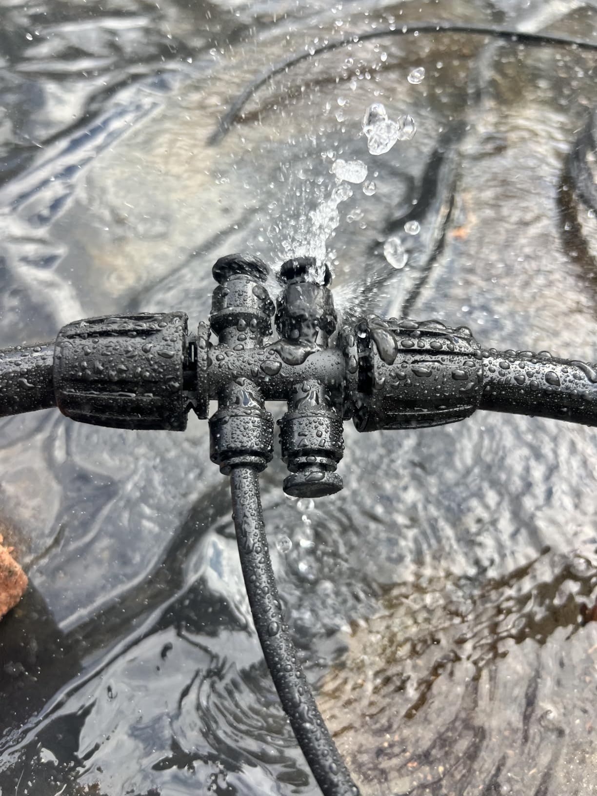 250FT Drip Irrigation System for Garden - 50FT 1/2