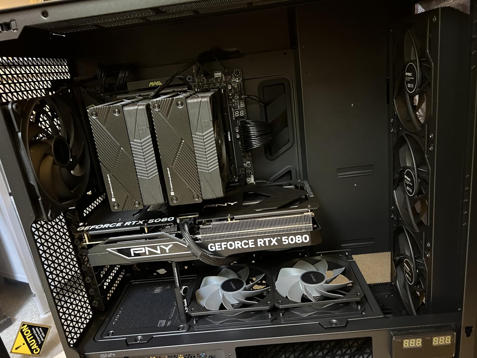 PNY NVIDIA GeForce RTX 5080 OC Triple-Fan Graphics Card customer photo 2