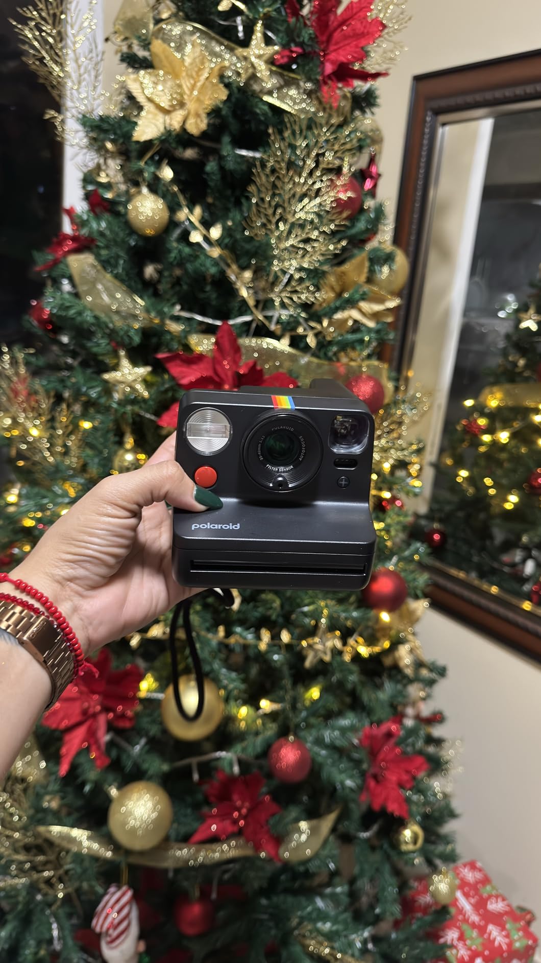 Polaroid Now+ 3rd Generation I-Type Instant Camera + Film Bundle - Bluetooth App-Controlled Black Camera customer photo 1