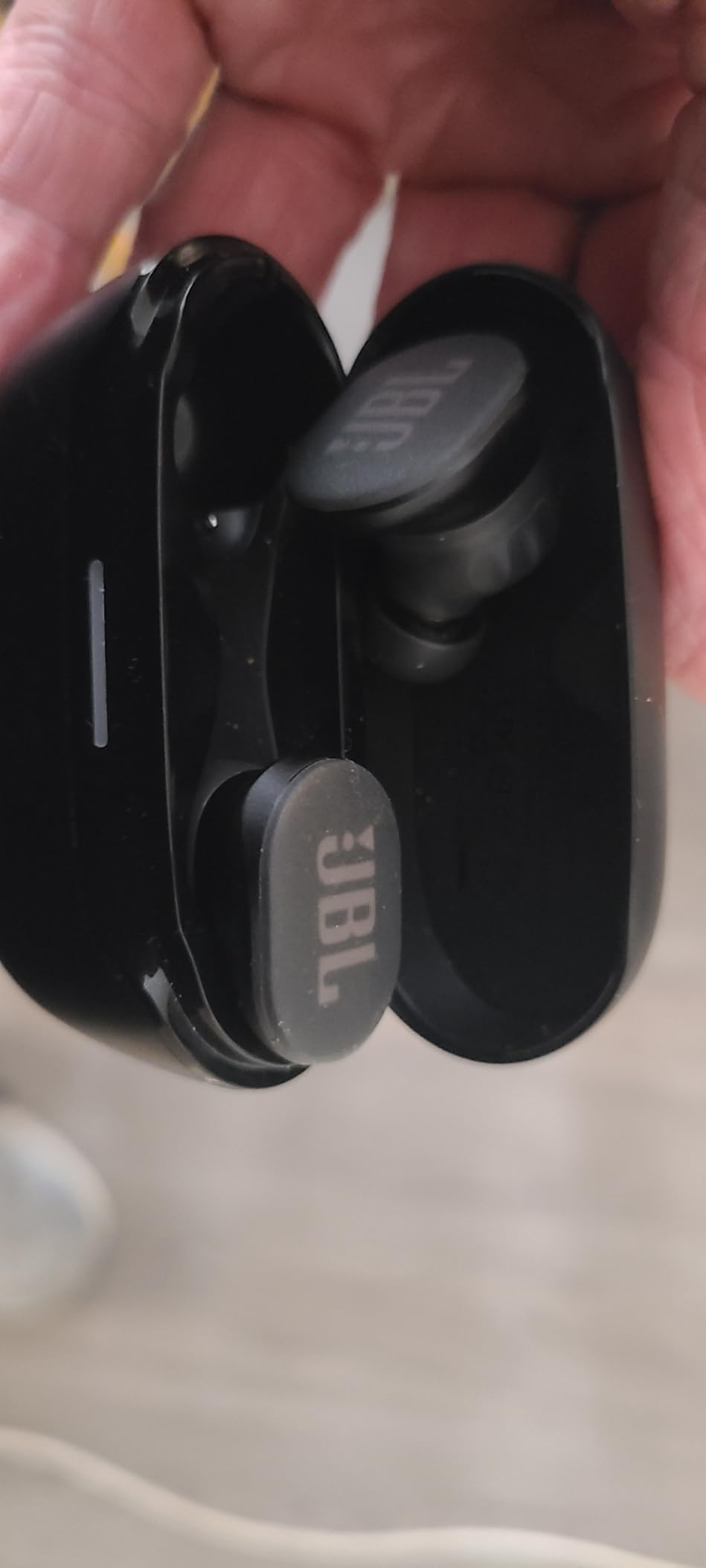 JBL Endurance Race 2 - Waterproof (IP68) Sports True Wireless Earbuds with 4 mics for Crisp, Clear Calls, JBL Pure Bass Sound, 48Hrs of Playback, Plus Speed Charging & Active Noise Cancelling (Black) customer photo 1