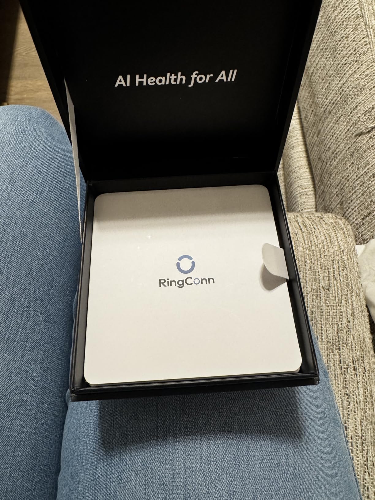 RingConn Gen 2 Air Ultra-Thin Smart Ring (Size 9, Dune Gold) | 10-Day Battery Life, Fitness/Sleep/Stress/HR Tracker for Women & Men, No App Fee for Standard Features, iOS & Android Compatible customer photo 2