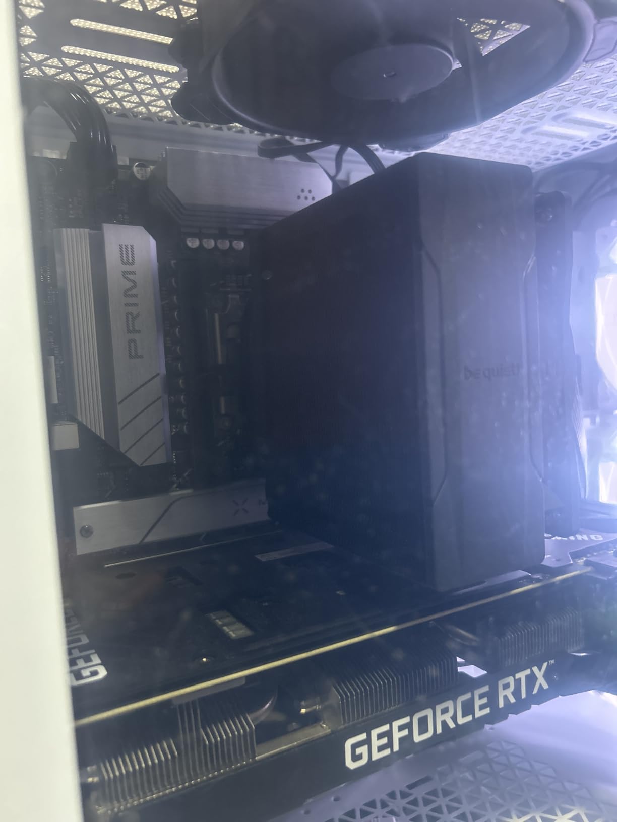 be quiet! Pure Rock 3 Black CPU Air Cooler | 4 High Performance 6mm Heat Pipes with HDT Technology | 120mm PWM Fan | AMD:AM4 AM5/Intel LGA 1700/1150/1151/1200 | Black | BK039 customer photo 1