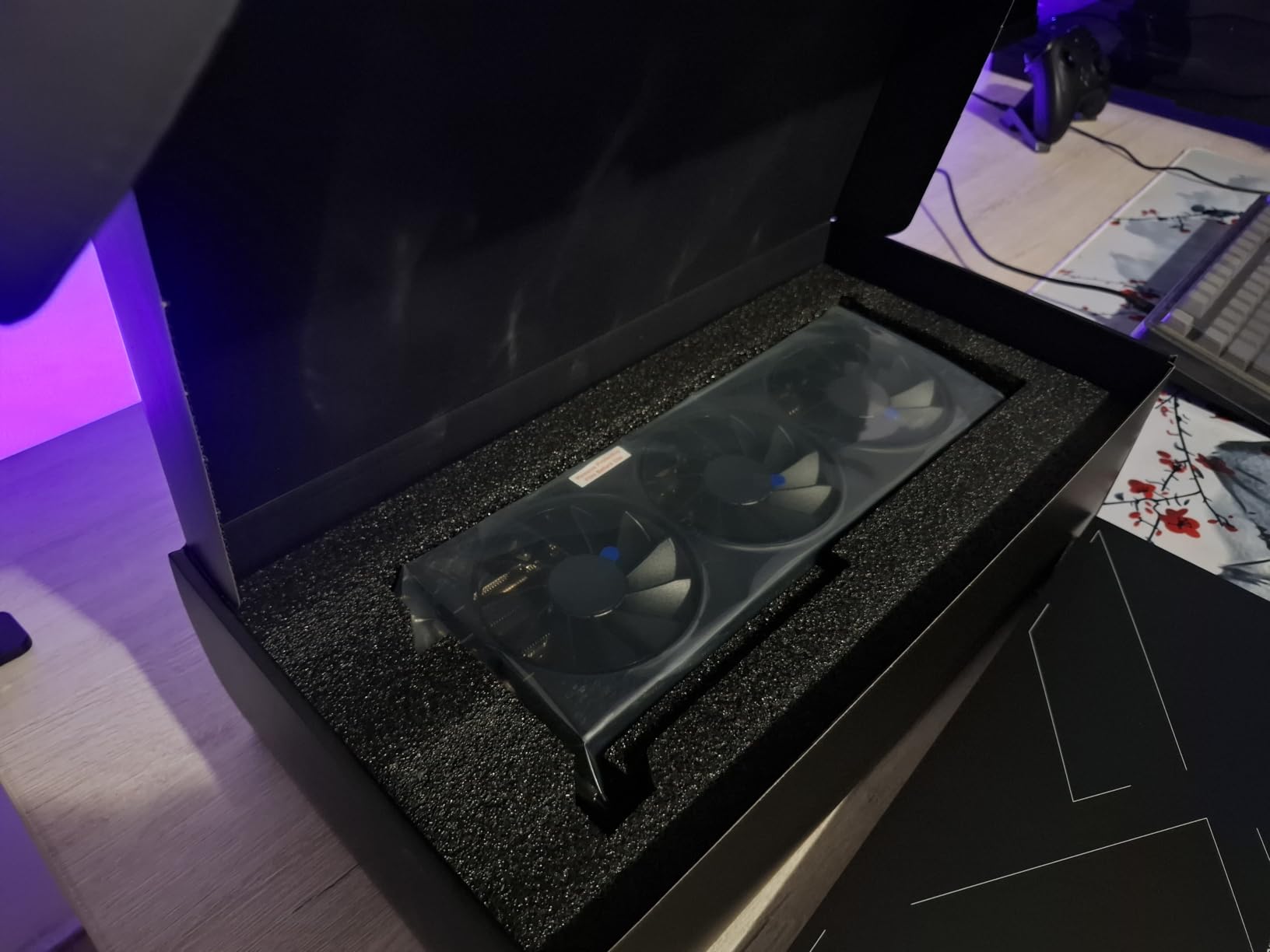 XFX Swift AMD Radeon RX 9070 XT Triple Fan Gaming Edition with 16GB GDDR6 HDMI 3xDP, RDNA 4 RX-97TSWF3B9, Graphics Card, Compatible with Desktop PCs customer photo 1