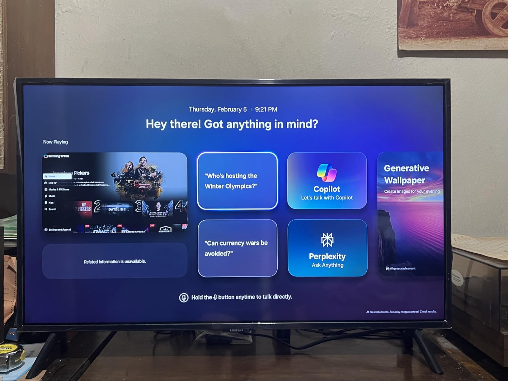 Samsung 32-Inch Class QLED Q8F 4K UHD Smart TV (2025 Model) Q4 AI Processor, 100% Color Volume with Quantum Dot, AirSlim Design, Endless Free Content, Samsung Vision AI, Alexa Built-in customer photo 1