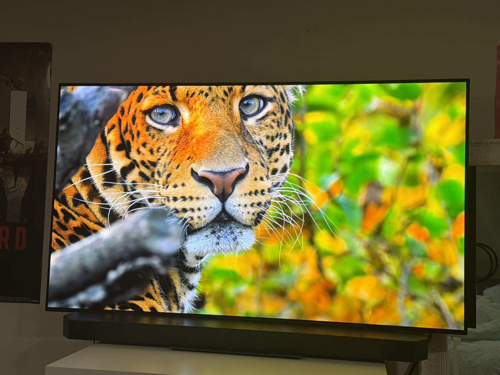 Samsung 77-Inch Class S90F Smart TV (2025 Model, 77S90F), NQ4 Gen3 Processor, Upscaling Pro, HDR+, Motion Xcelerator 144Hz, Vision, Alexa Built-in, 4K customer photo 1