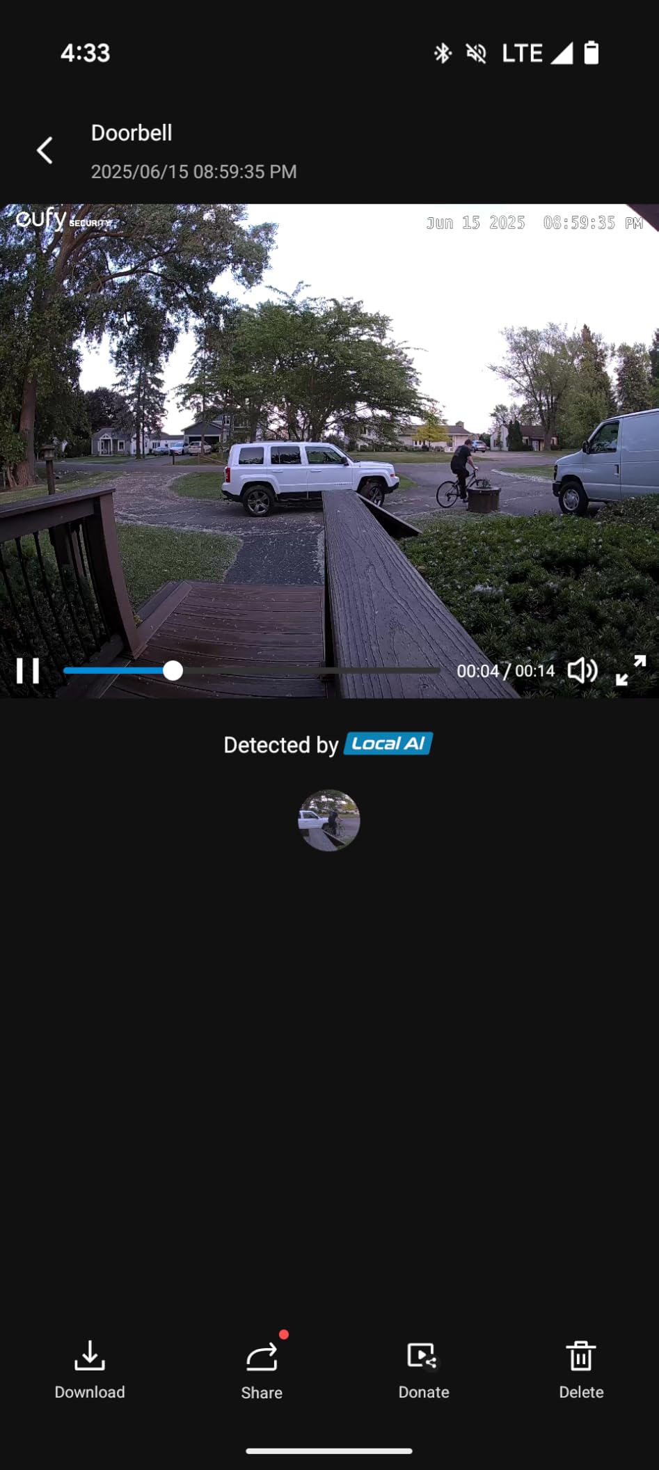 eufy Security Video Doorbell C31, 2K FHD, Battery or Wired, No Subscription | Wireless, head-to-toe view, live video call, 24/7 recording, human and motion detection, HomeBase S380 ready, no monthly fee customer photo 1