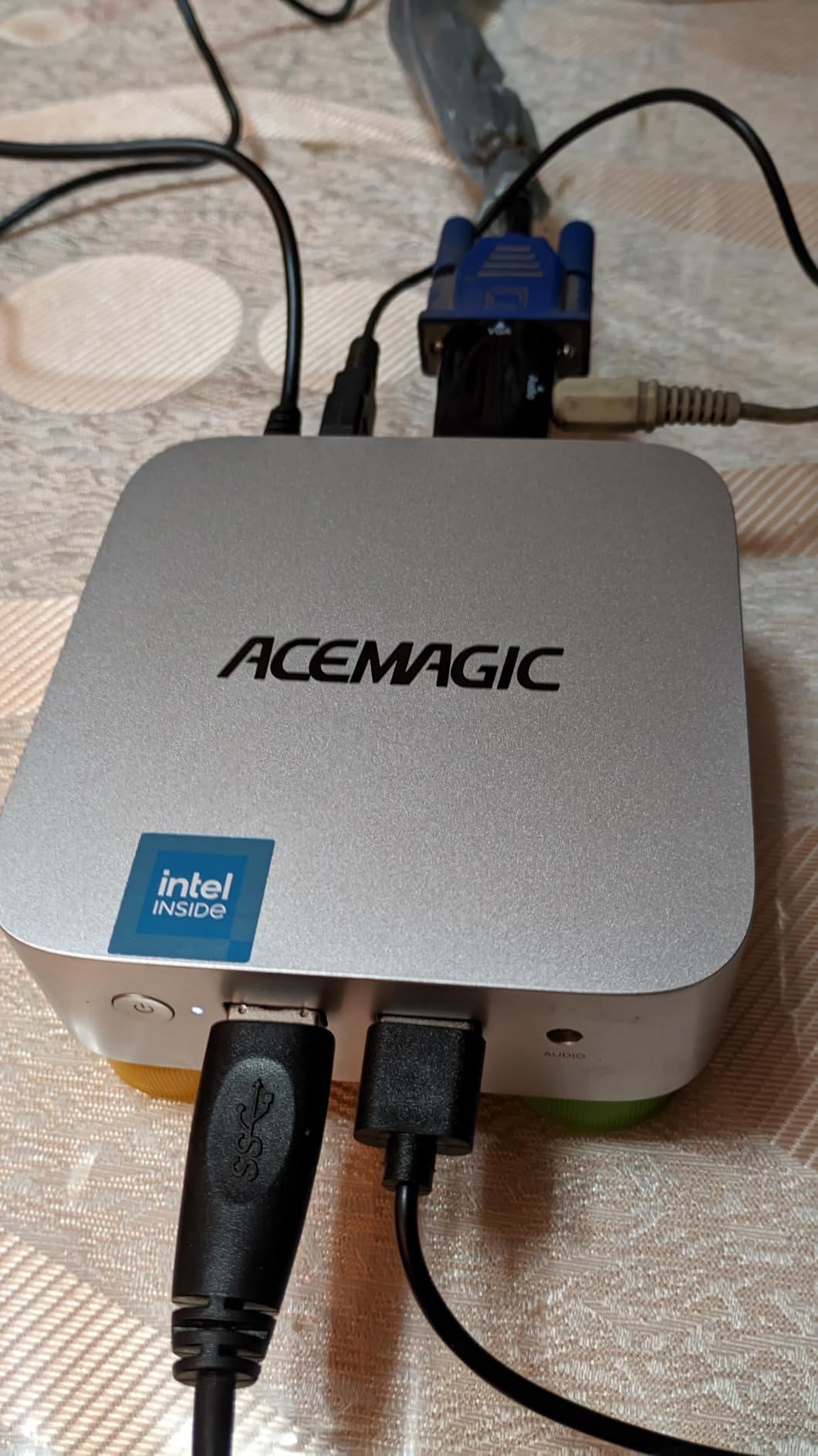 ACEMAGIC K1 Mini PC AMD Ryzen R2544 (4C/8T Up to 3.7GHz) 8GB DDR4 256GB SSD, Windows 11 Pro Mini Computer, Triple 4K Display, USB-C, Gigabit Ethernet, WiFi, BT, VESA, NAS/Home Office customer photo 2
