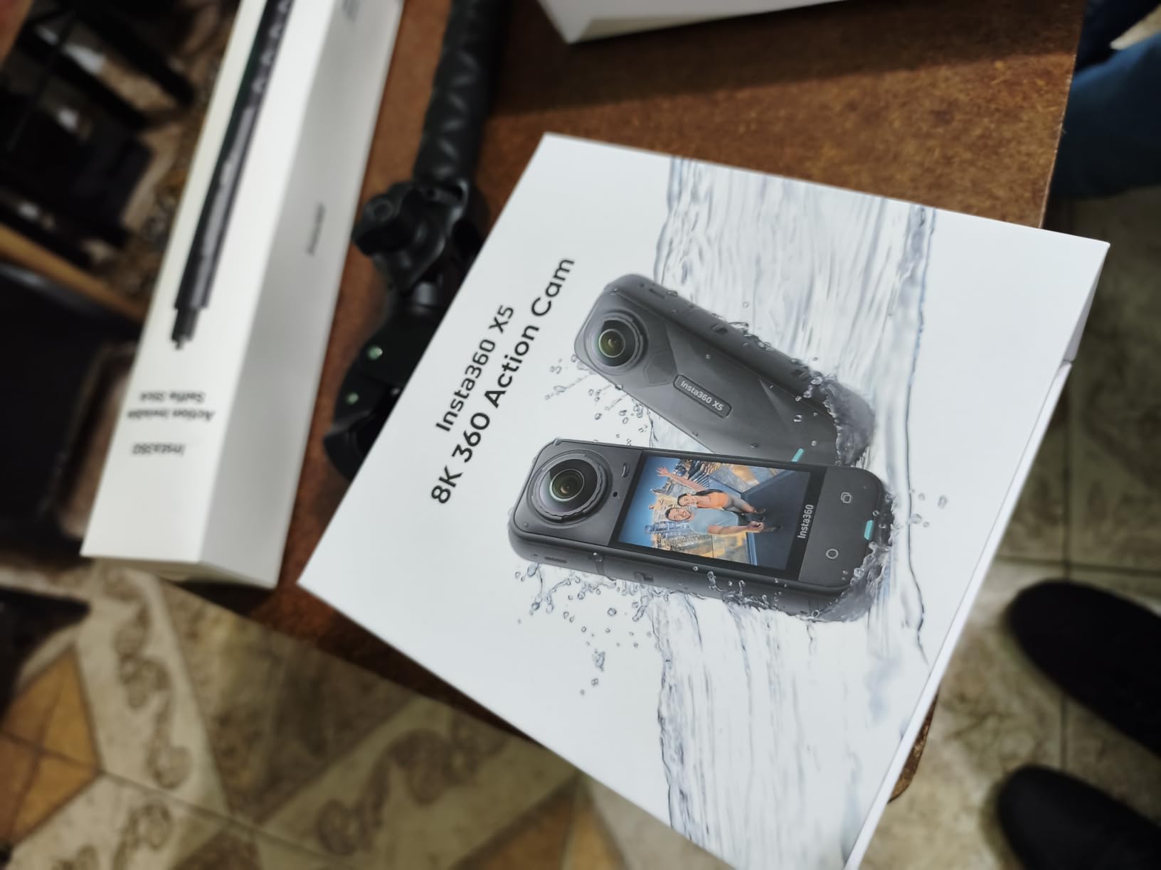 Insta360 X5 Motorcycle Bundle - Waterproof 8K 360° Action Camera, Rugged & Replaceable Lens, 3-Hour Battery, Clear Audio, Stabilization, Invisible Selfie Stick Effect, Leading Low Light customer photo 1