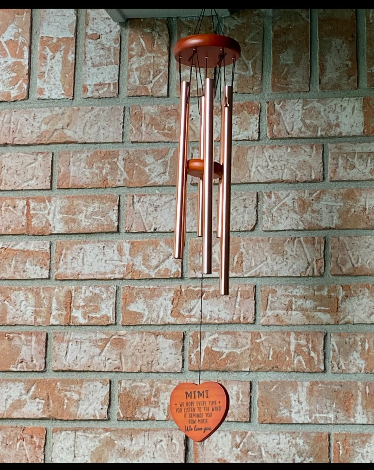 Gifts for Grandma, Grandma Birthday Gifts from Grandkids, Grandma Gift Wind Chimes, Mothers Day Grandma Gift, Present for Grandmother from Granddaughter Grandson Grandchildren customer photo 1