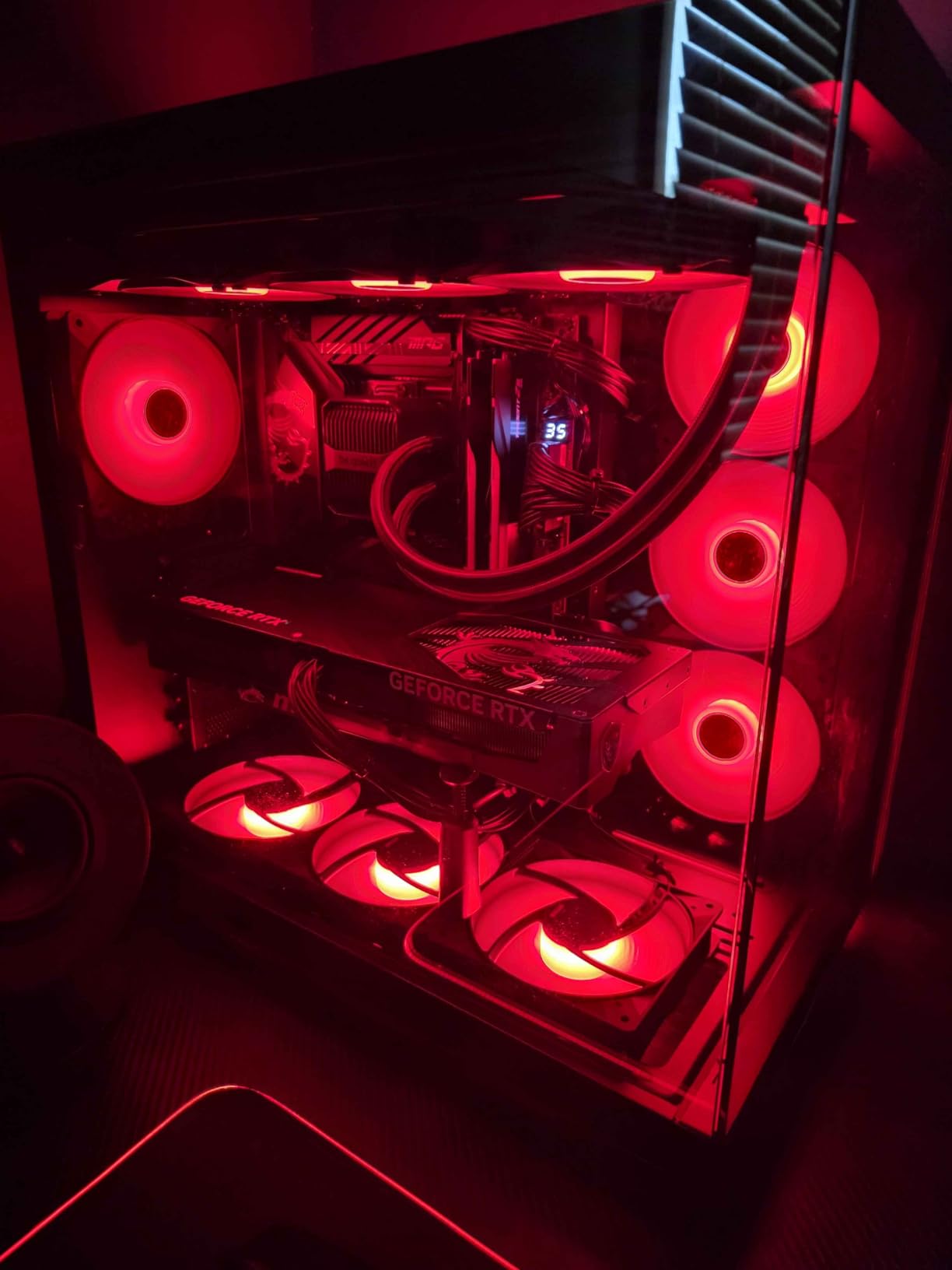 CORSAIR RM1000e (2025) ATX 3.1 PCIe 5.1 Ready 1000W Power Supply - White | Native 12V-2x6 Cable Included, Low-Noise, Fully Modular, Cybenetics Gold, Modern Standby Mode, NA customer photo 2