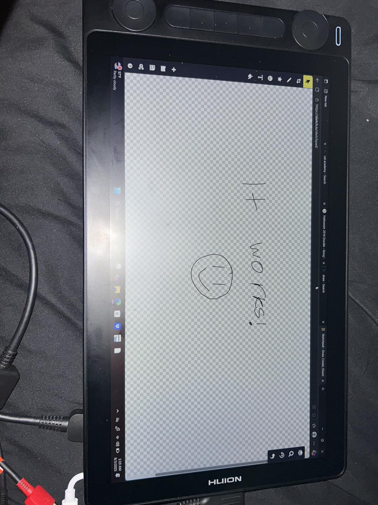 HUION Kamvas 13 (Gen 3) Drawing Tablet with Screen 16K Pressure PenTech 4.0 customer photo 1