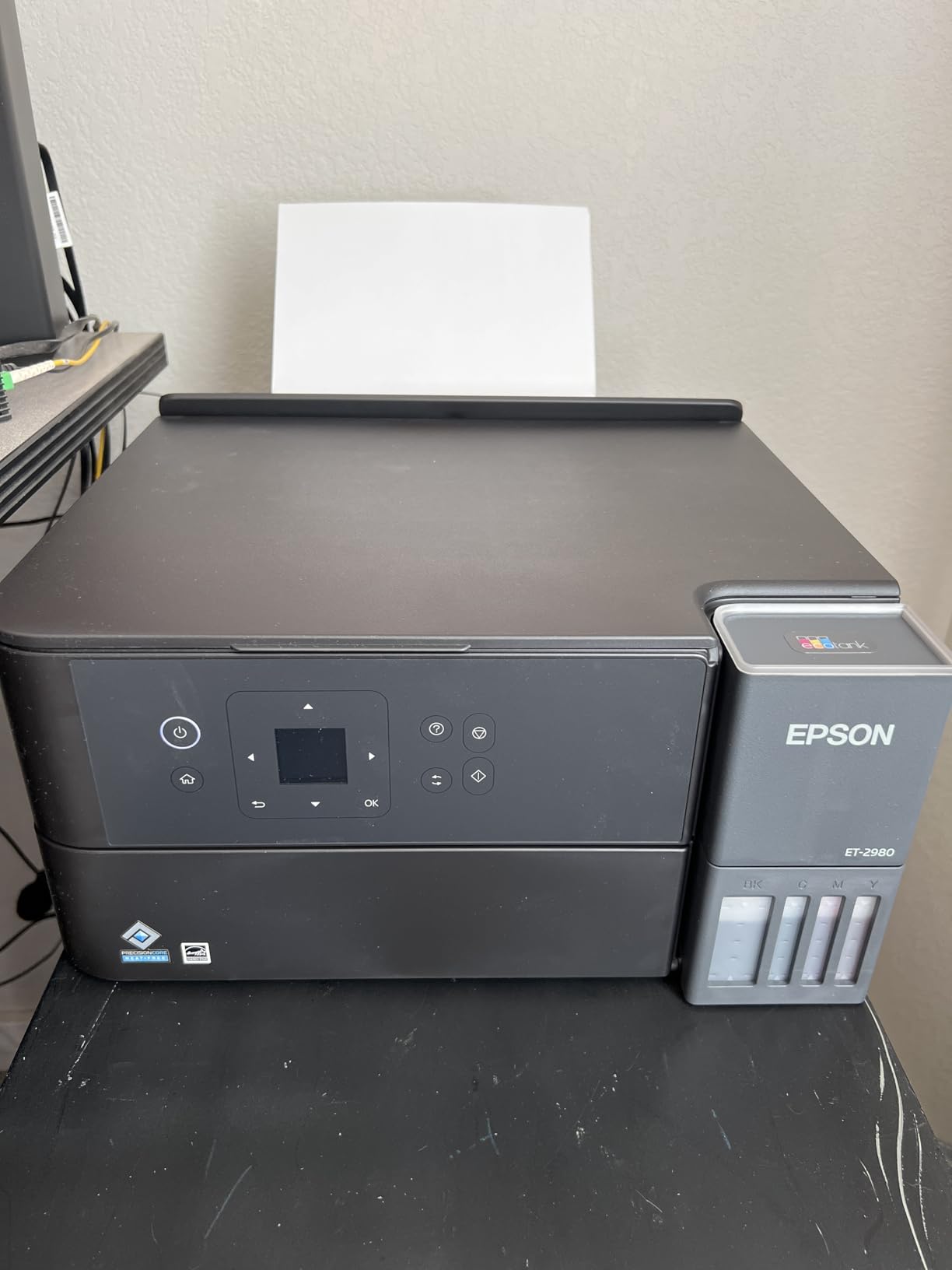 Epson EcoTank ET-2980 Wireless Color All-in-One Supertank Printer - White customer photo 2