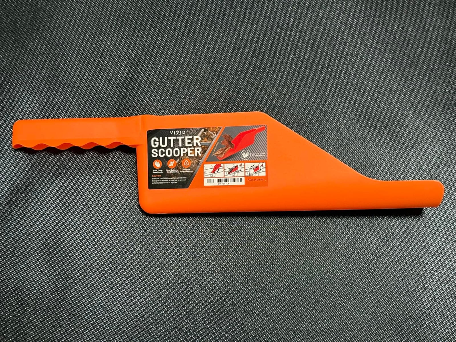 Gutter Scoop Cleaning Tools - Easy Removal of Leaves and Dirt - Deep Curved Gutter Scooper Shovel for Leaves & Debris, High-Impact Polypropylene, Ergonomic Handle, Fits Most Rain Gutters customer photo 1