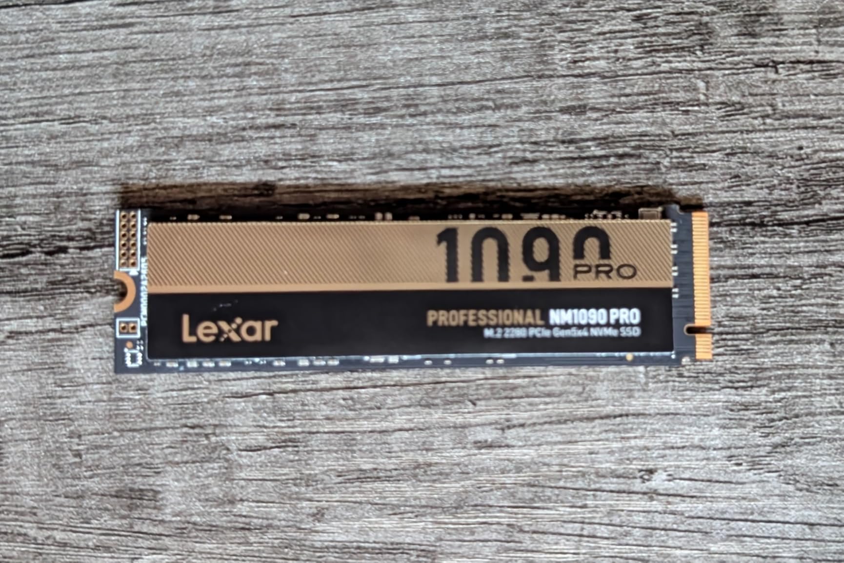 Lexar 1TB NM1090 PRO NVMe SSD, 14,000/10,000 MB/s, M.2 2280, PCIe Gen 5, DRAM & SLC Cache customer photo 2