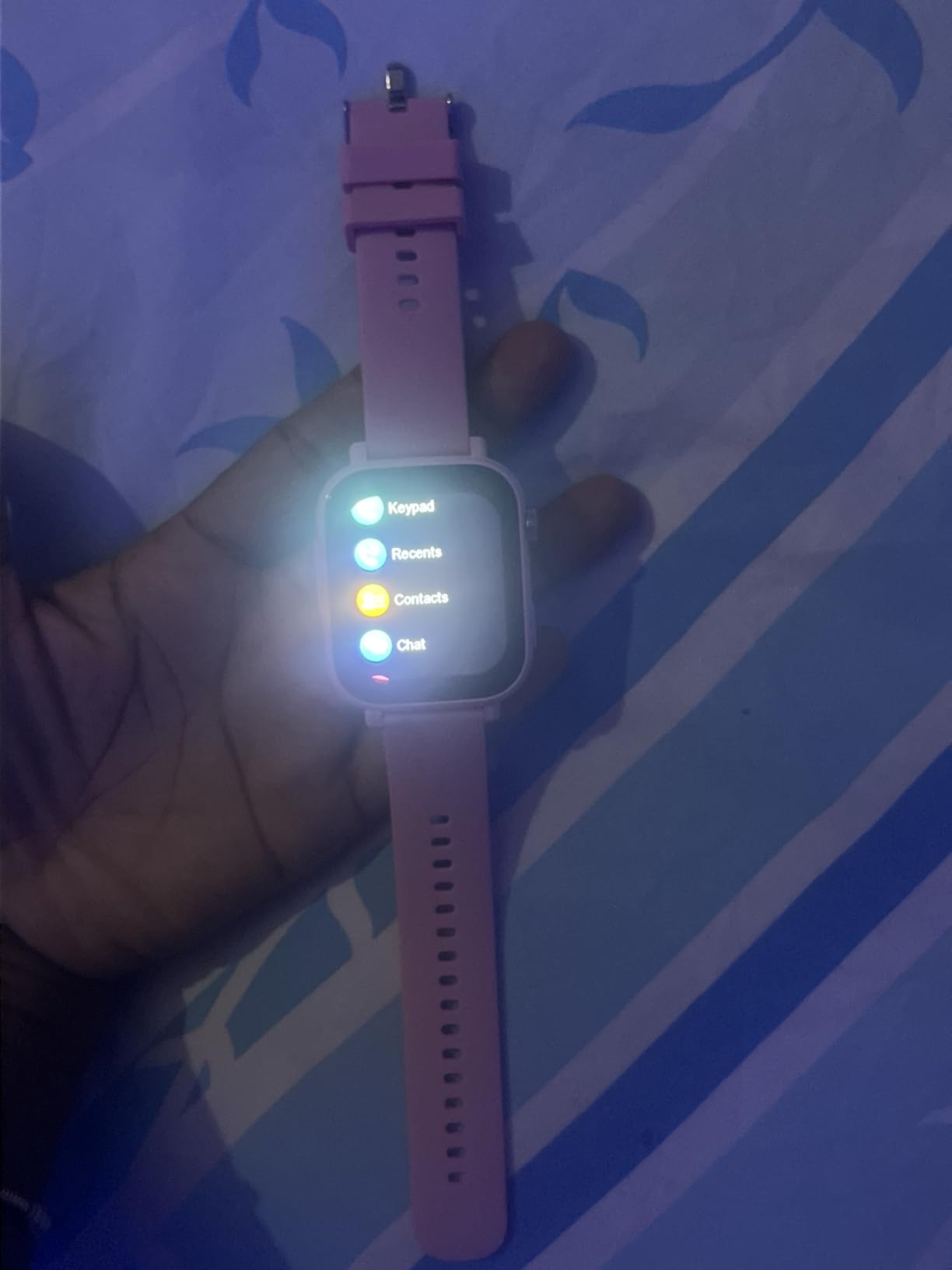 4G Kids Smart Watch Phone GPS, Smartwatch for Boys Girls Ages 4-12 Years with Video Call Chat Class Mode SOS Camera Alarm Games Parental App Touch Watch Gifts for Children (Includes SIM Card) Pink customer photo 1