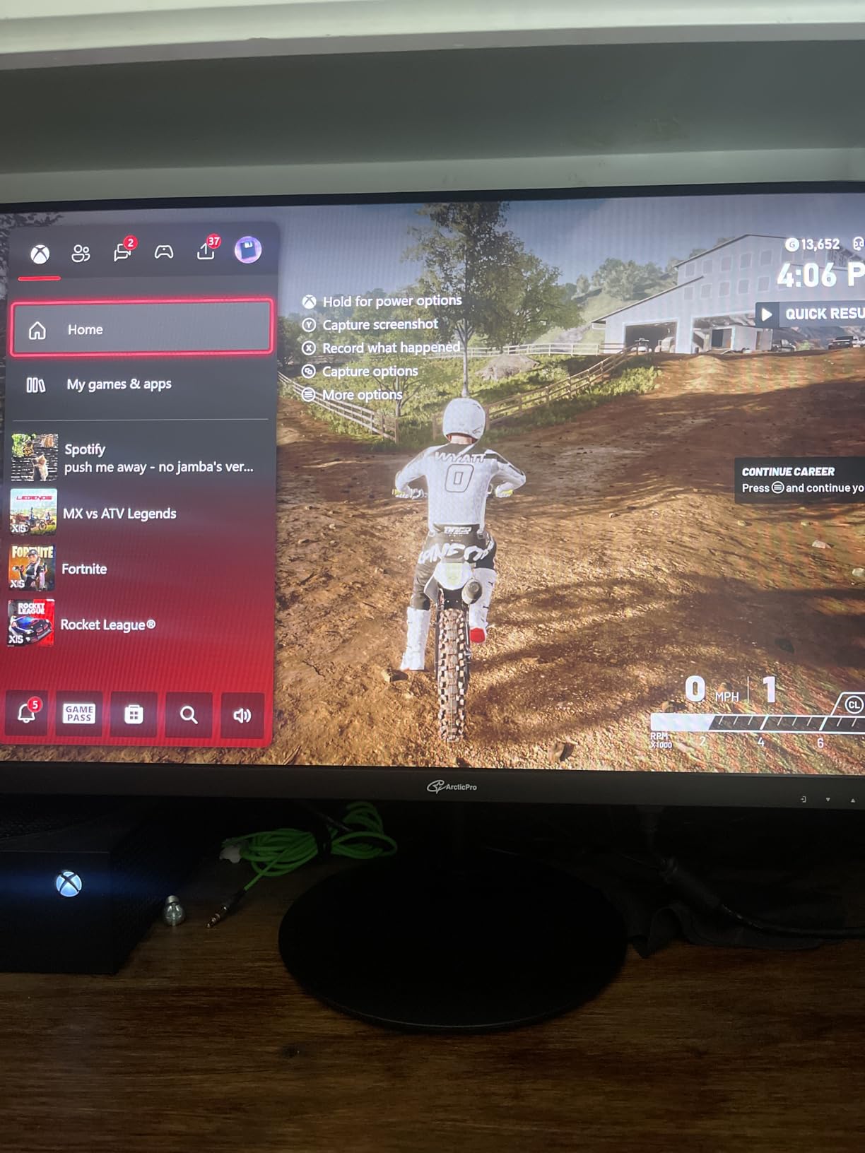 ArcticPro 24 Inch Gaming Monitor 144Hz, FHD 1080p Computer Monitor, IPS | Adaptive Sync, 110% sRGB, 1ms, 3-Sided Frameless, Ultra Slim, VESA, Anti-Blue Light Design, HDMI, DP customer photo 2