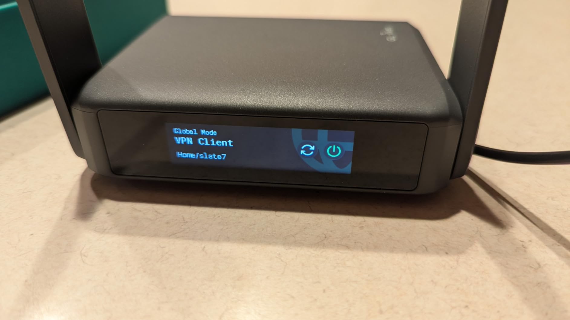 GL.iNet GL-BE3600 (Slate 7) Portable Travel Router, Pocket Dual-Band Wi-Fi 7, 2.5G Router, Portable VPN Routers WiFi for Travel, Public Computer Routers, Business Trip, Mobile/RV/Cruise/Plane customer photo 1