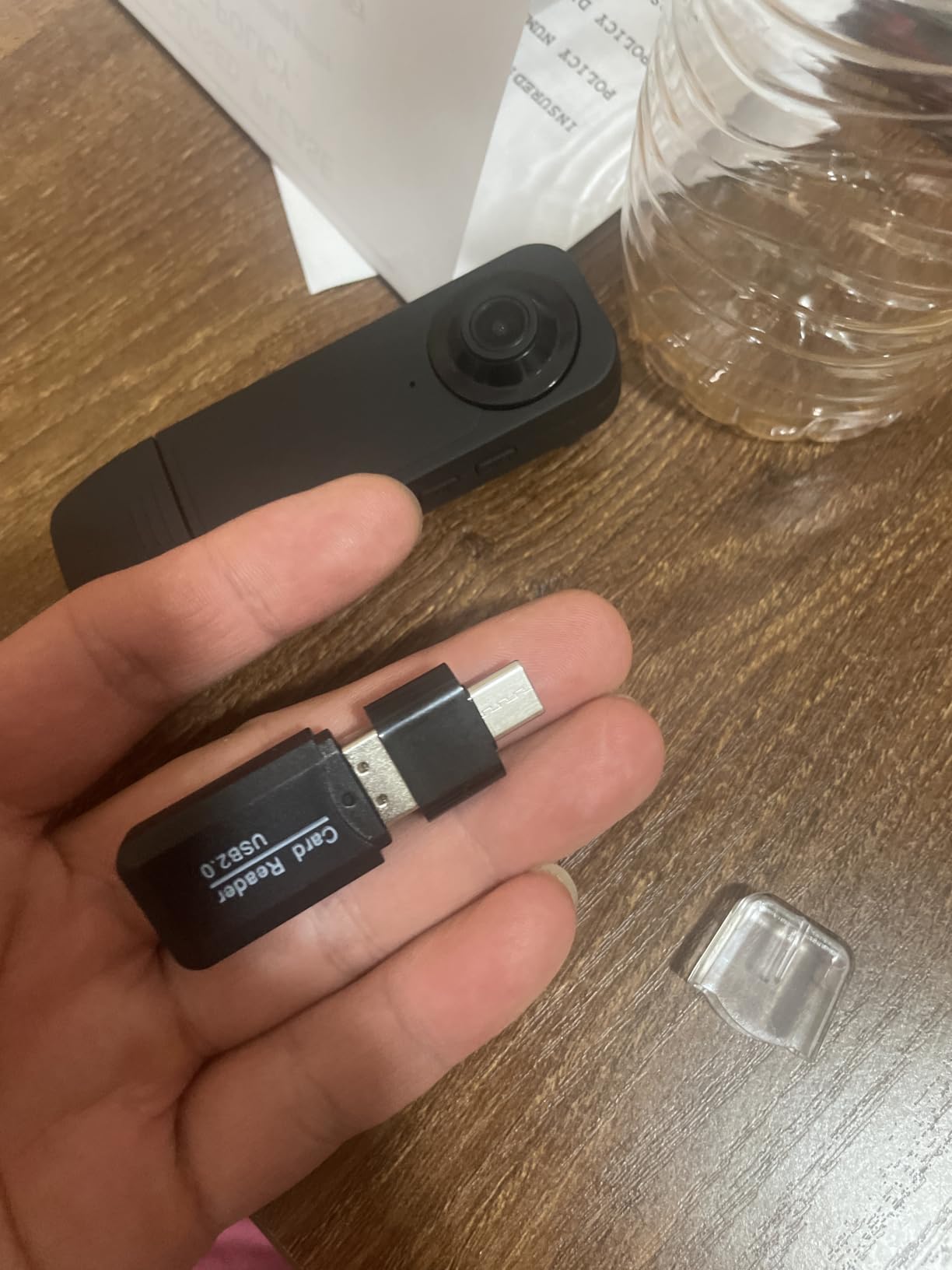 Mini Body Camera with Audio & Video Recording - Small POV Cam 1080P with 64G Card - Wearable Personal Portable Cameras Recorder DV - Night Version Camcorder for Security Work Records Guard Traveling customer photo 1