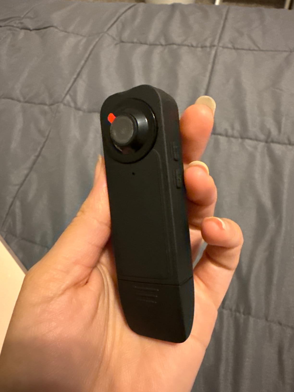 Mini Body Camera with Audio & Video Recording - Small POV Cam 1080P with 64G Card - Wearable Personal Portable Cameras Recorder DV - Night Version Camcorder for Security Work Records Guard Traveling customer photo 2
