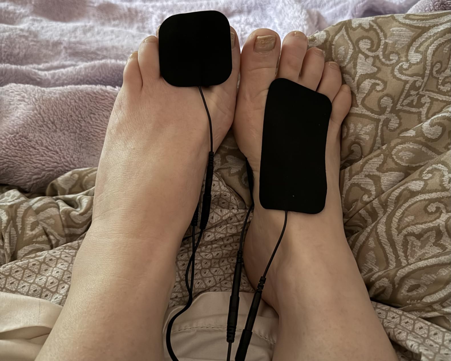 TENS EMS Unit Muscle Stimulator for Pain Relief Therapy - 4 in 1 TENS EMS Relax Custom Frequency+Pulse - Muscle Massager 36 Modes 20 Intensity, Memory & Favorites Function, 3.8