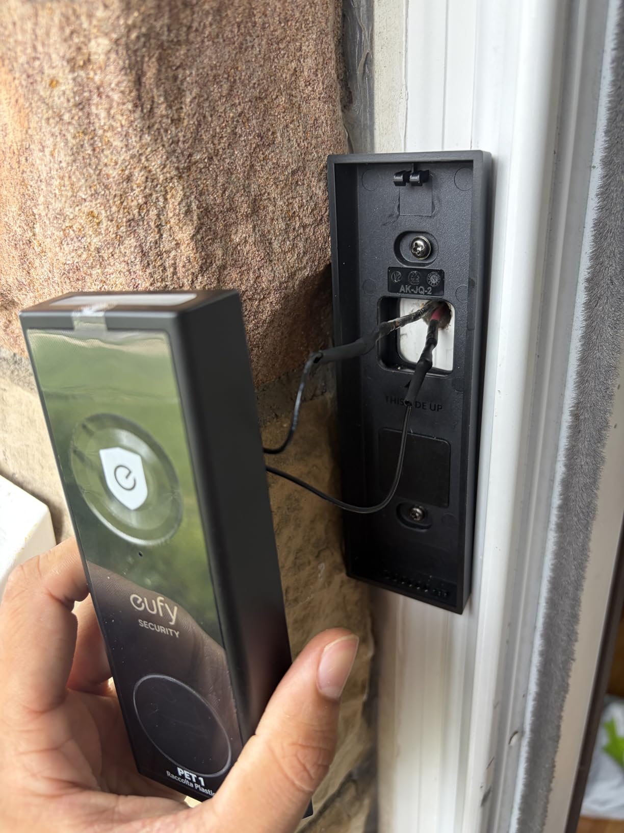 eufy Security Video Doorbell E340 Kit, No Subscription, Dual Cameras, Head-to-Toe View, 2K FHD, Doorbell Camera Wireless & Wired, Color Night Vision, Two-Way Talk, AI Motion Detection, Built-in 8GB customer photo 2