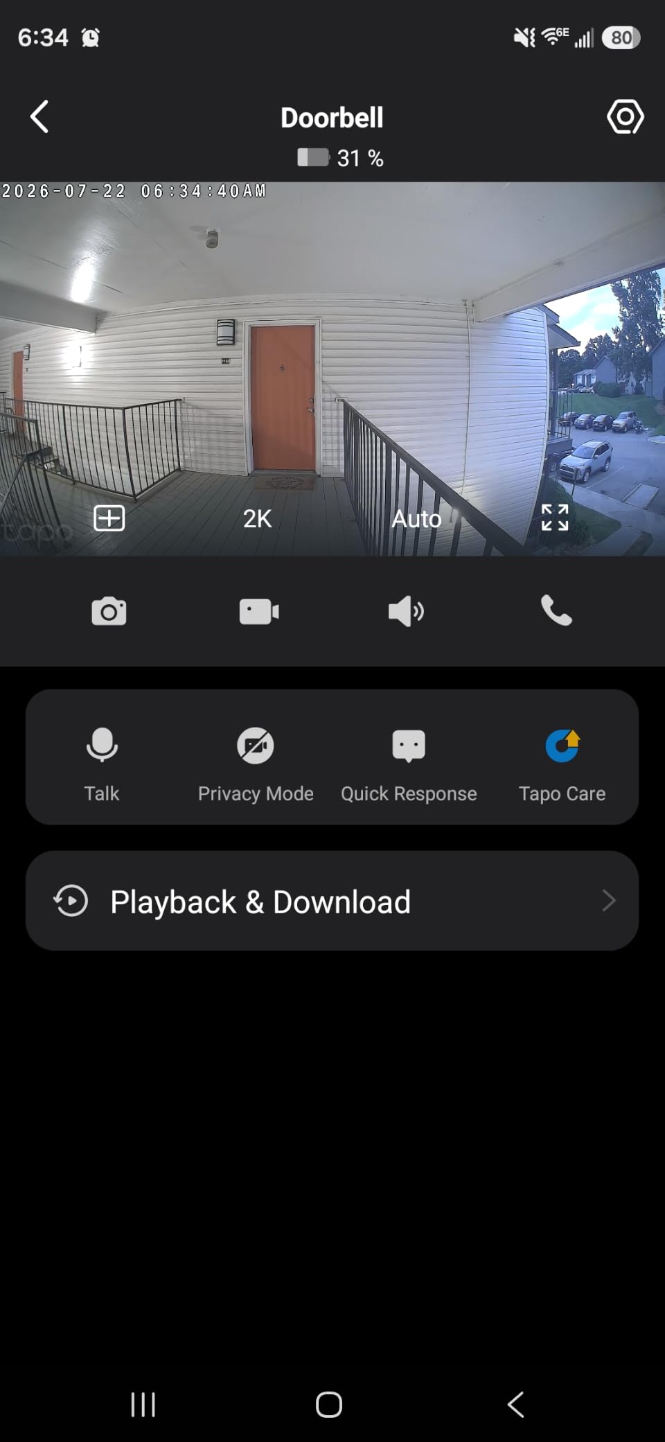 Tapo 2K Wireless Smart Video Doorbell, D205, 160° Ultra-Wide View | Person Detection, 2-Way Talk, Ring Call, Night Vision, Subscription-Free Local Storage or Optional Cloud, D205 customer photo 2