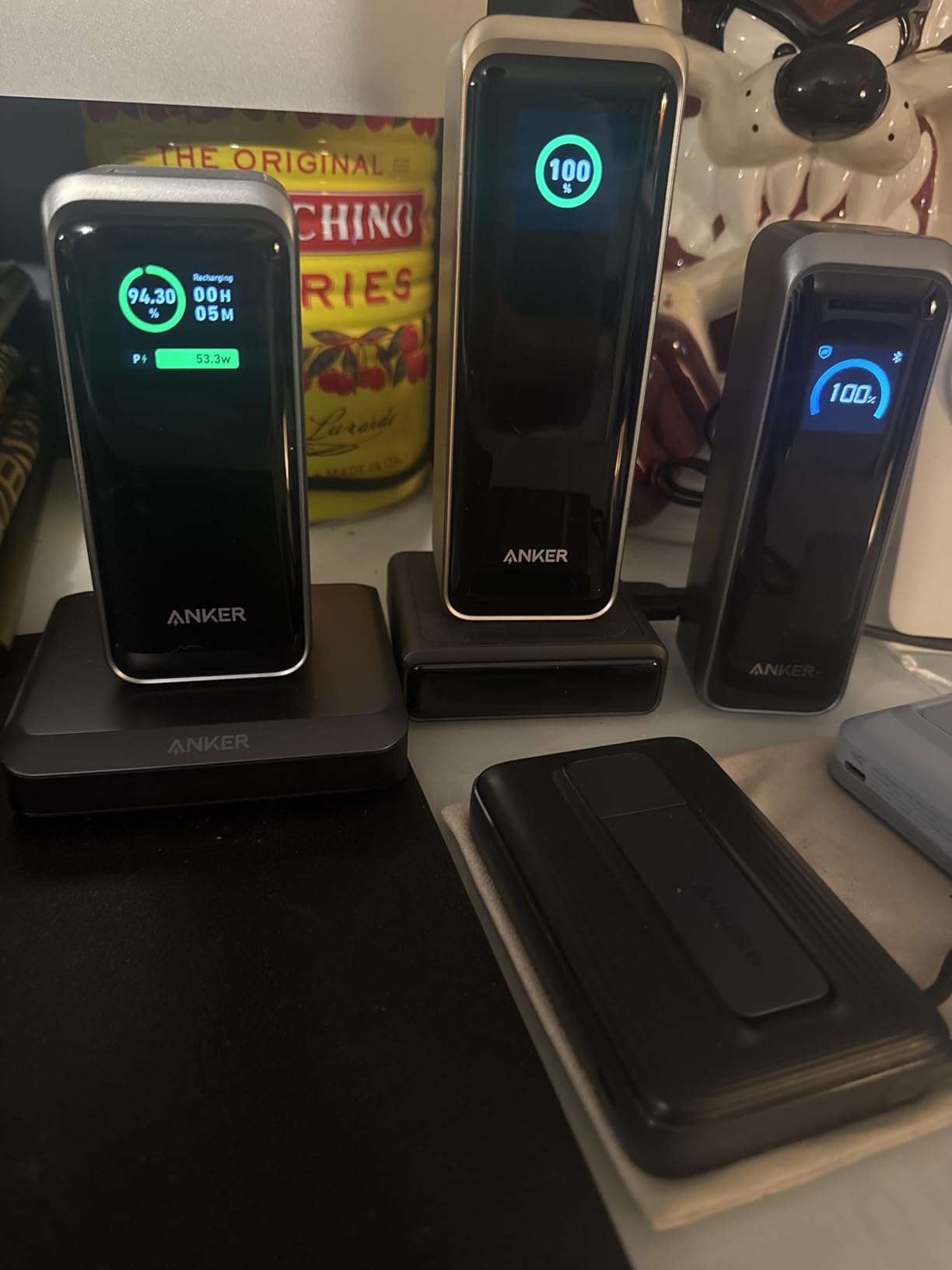 Anker Prime Power Bank, 20,100mAh 3-Port Portable Charger | 220W Max Output, Two-Way Charging, TSA-Approved, App Control customer photo 1