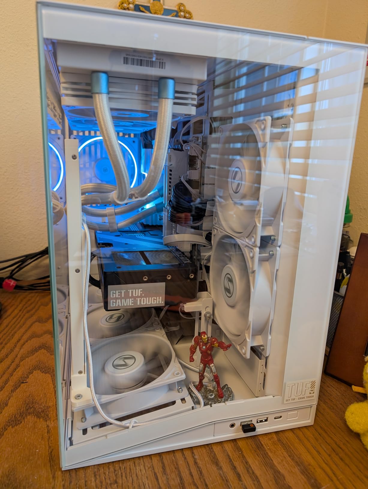 Lian Li O11D MINI V2 Flow | Compact ATX Mid-Tower Airflow Computer Case | Panoramic View | High-Performance Airflow | Includes 5 x 120mm Reverse Blade Fans | Cable Management | Black (O11DMIV2FX) customer photo 2
