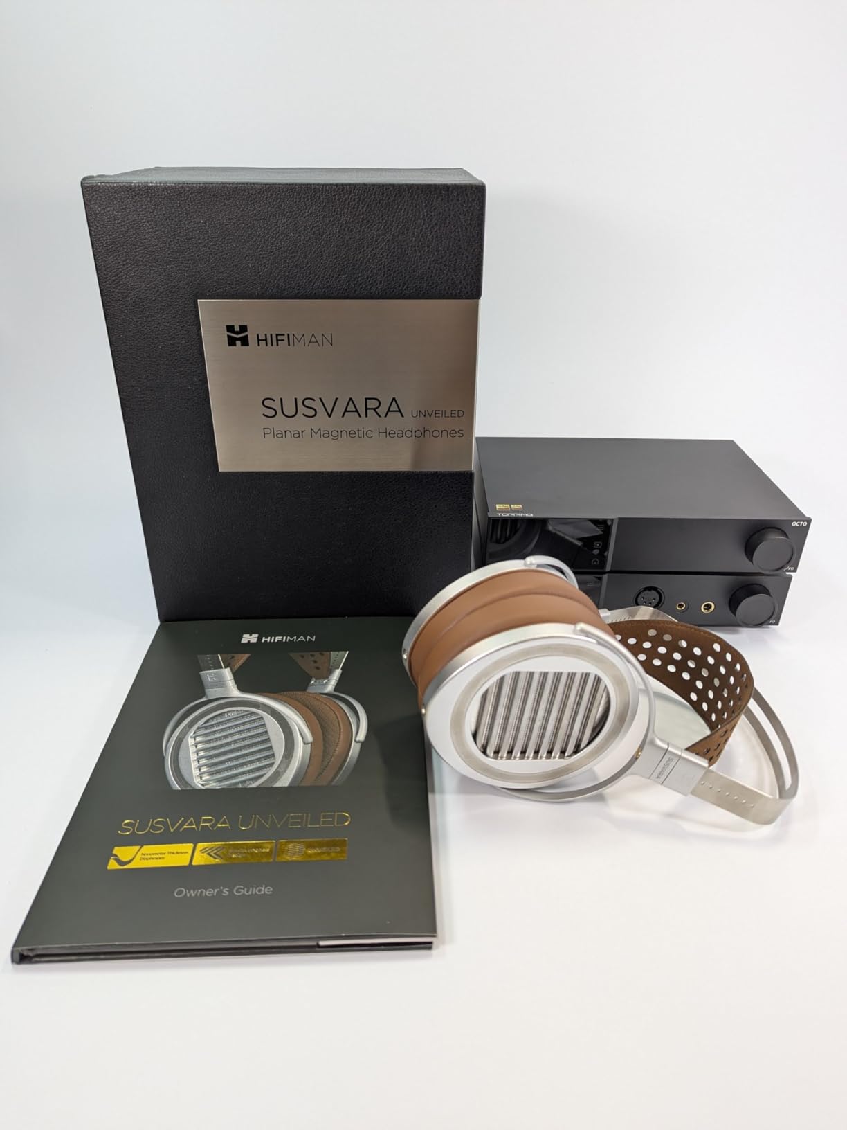 TOPPING DX5 II Hi-Res DAC & Headphone Amp Combo - Dual ES9039Q2M, X-Hybrid Amp, 10-Band PEQ, LDAC Bluetooth 5.1, 4.4mm Balanced & 6.35mm Headphone Output, Preamp Mode, 12V Trigger (Silver) customer photo 1