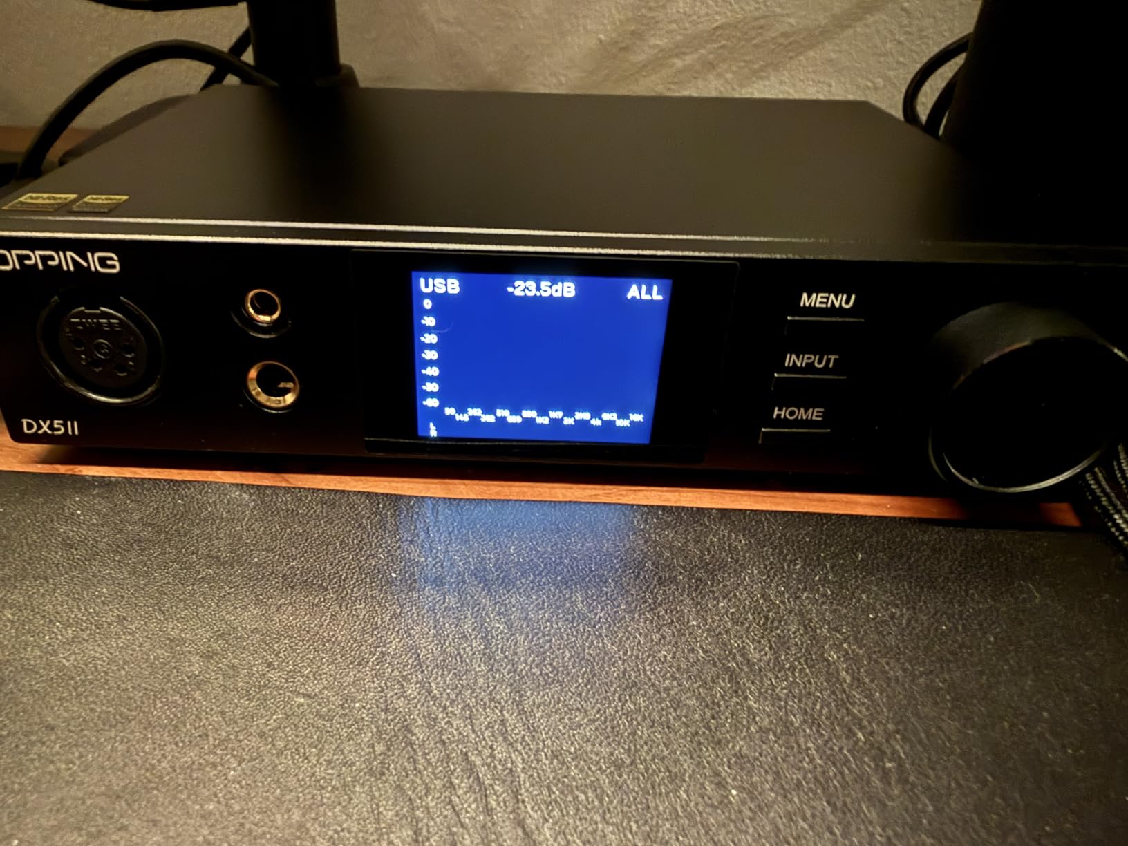 TOPPING DX5 II Hi-Res DAC & Headphone Amp Combo - Dual ES9039Q2M, X-Hybrid Amp, 10-Band PEQ, LDAC Bluetooth 5.1, 4.4mm Balanced & 6.35mm Headphone Output, Preamp Mode, 12V Trigger (Silver) customer photo 2