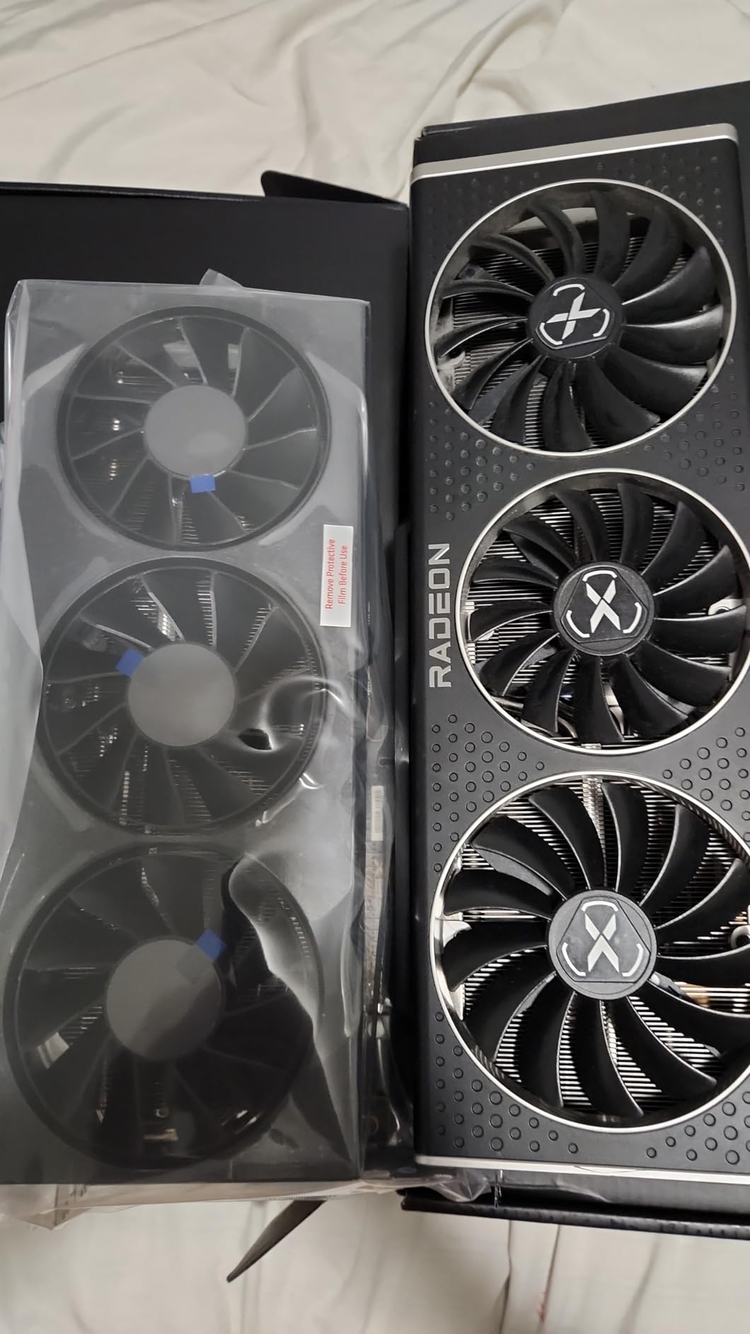 XFX Swift AMD Radeon RX 9070 OC Triple 90mm Fan Gaming Edition with 16GB GDDR6 HDMI 3xDP, RDNA 4 RX-97SWFT3B7, Graphics Card, Compatible with Desktop PCs customer photo 2