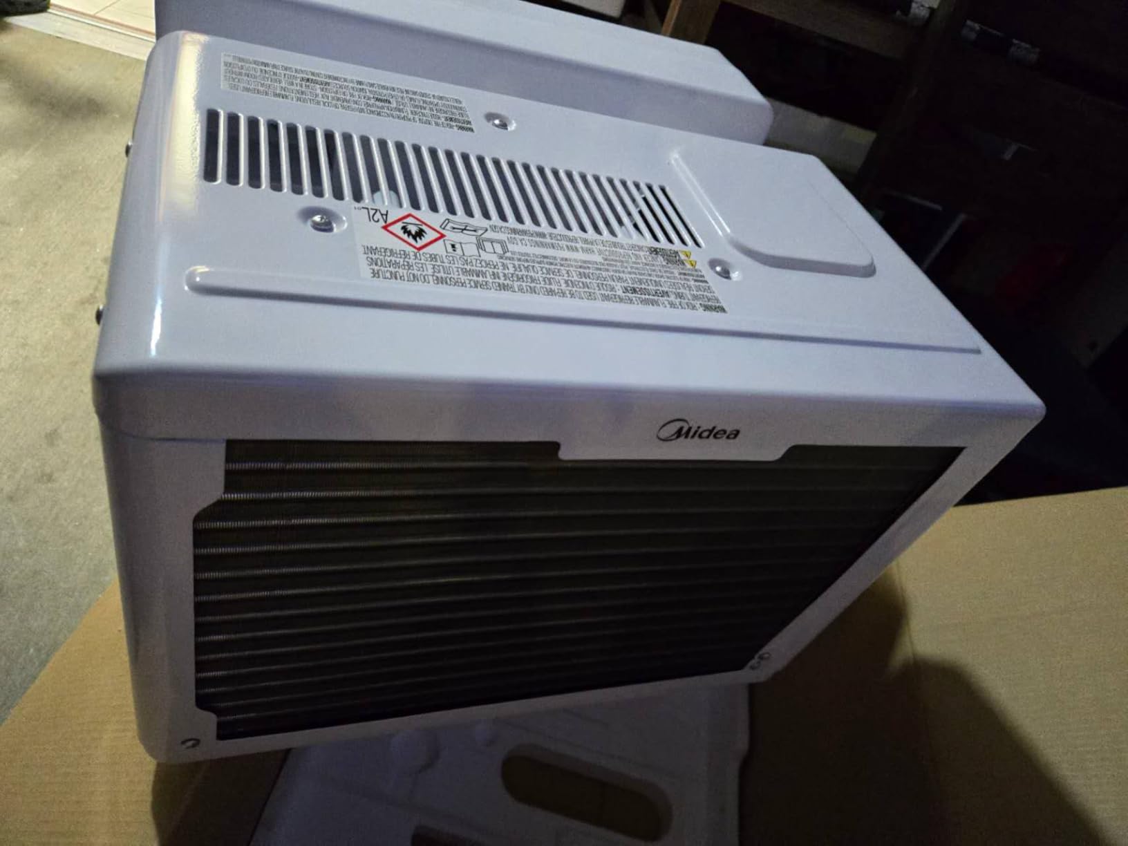 Midea 12,000 BTU U Shaped Smart Inverter Window Air Conditioner - Cools 550 Sq Ft, Ultra Quiet with Open Window Flexibility - Alexa/Google Assistant Compatible - 35% Energy Savings, Remote (Updated) customer photo 2