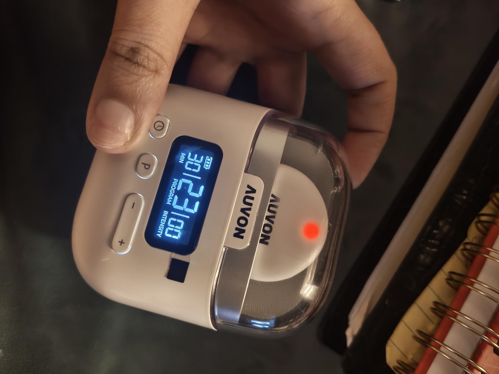 AUVON Wireless 24 Modes TENS Unit Muscle Stimulator for Pain Relief, 6 Pads | Rechargeable EMS Massager, Smart Pocket-Size TENS Machine, Drug-Free Pain Relief for Neck, Back & Shoulder, 6 Premium Pads customer photo 1