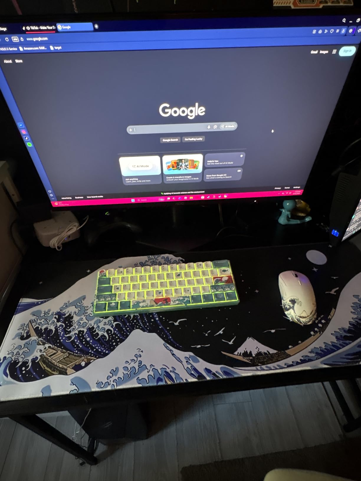 AOC 27 Inch Gaming Monitor FHD 144Hz Fast IPS 0.5ms HDR, 27G51F | 1920x1080 Computer Monitor, Adaptive-Sync, VESA Mount, Console Ready, 3-Year Zero-Bright-Dot customer photo 2