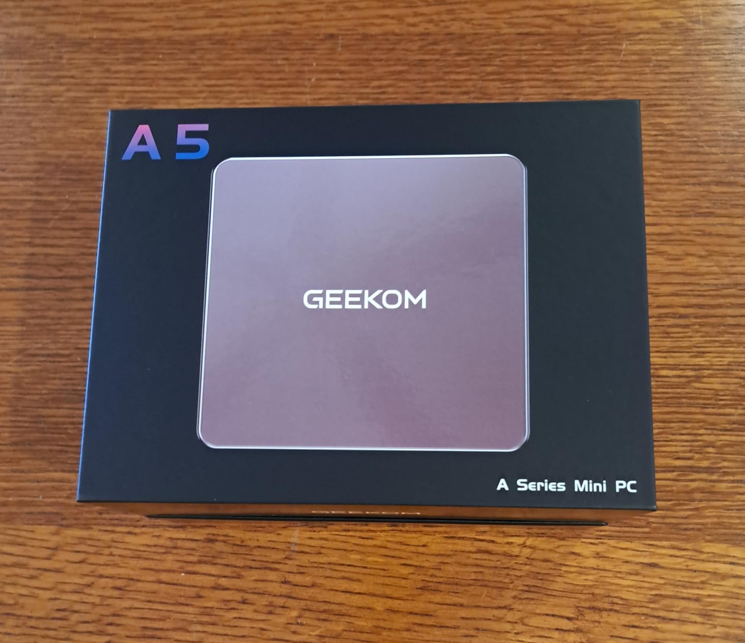GEEKOM A5 Mini PC, AMD Ryzen 5 7430U, Home Office Desktop Computer | Business Ready, 16GB RAM (Upgradable), 1TB NVMe PCIe 4.0 SSD, Media Server, 8K, SD Card Slot, 6 USB, 3-Year Coverage customer photo 1
