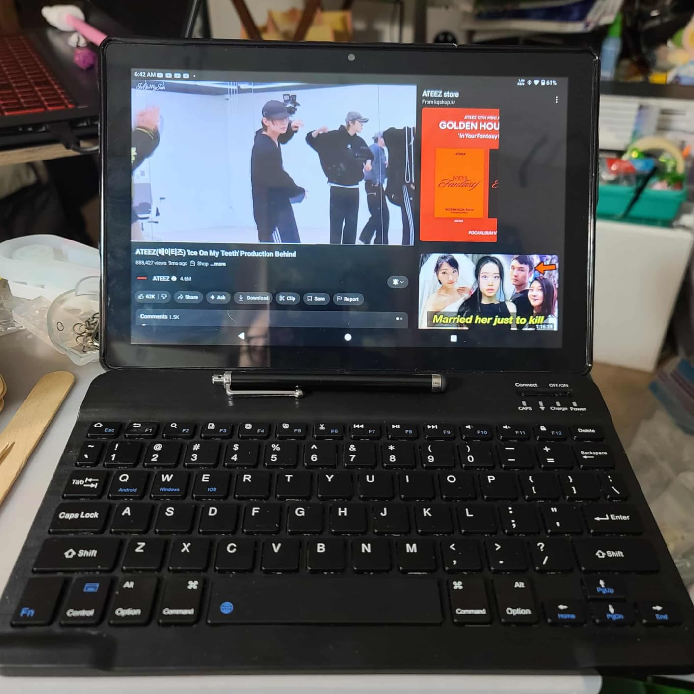 DIGITHINK Tablet Android 15 10 Inch customer photo 1